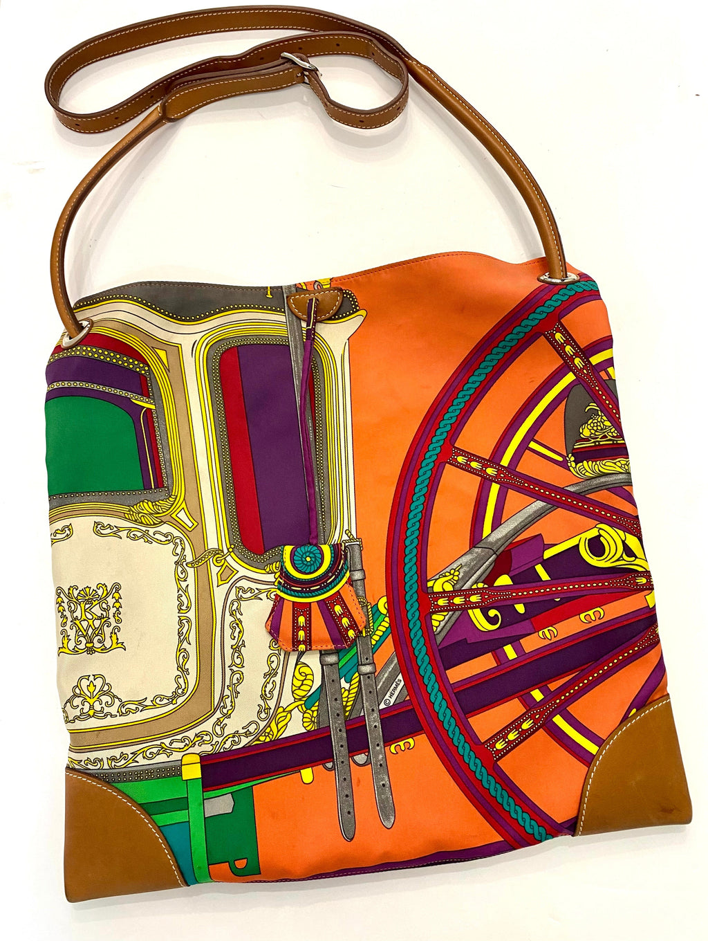 HERMÈS SILK BALADE EN BERLINE SILKY CITY BAG