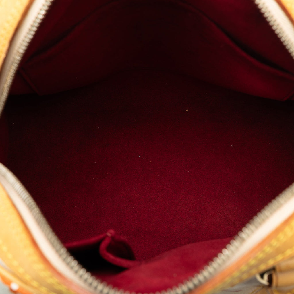 White Louis Vuitton Monogram Multicolore Priscilla Handbag