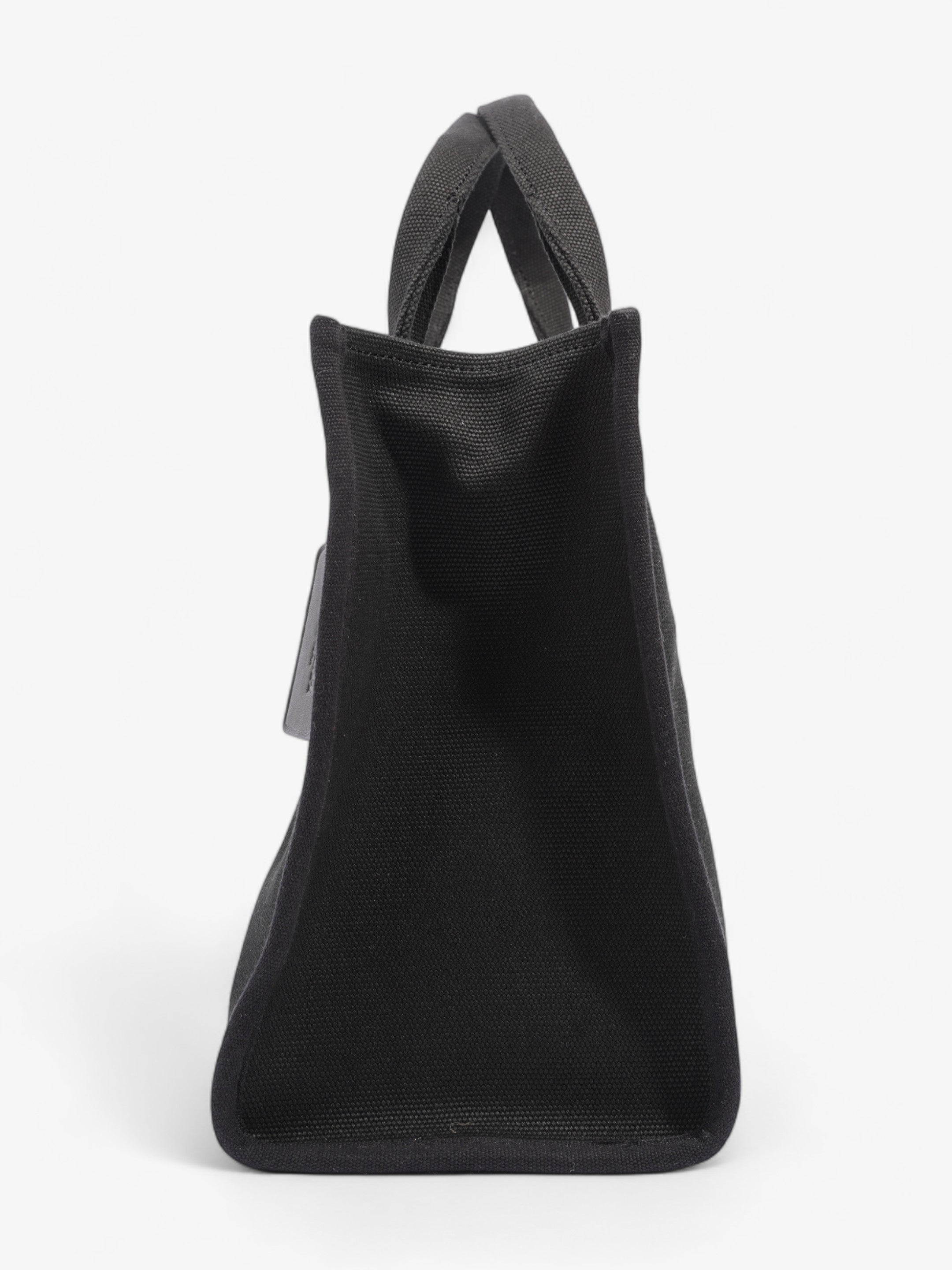 Coach Cargo Tote Black Canvas Medium