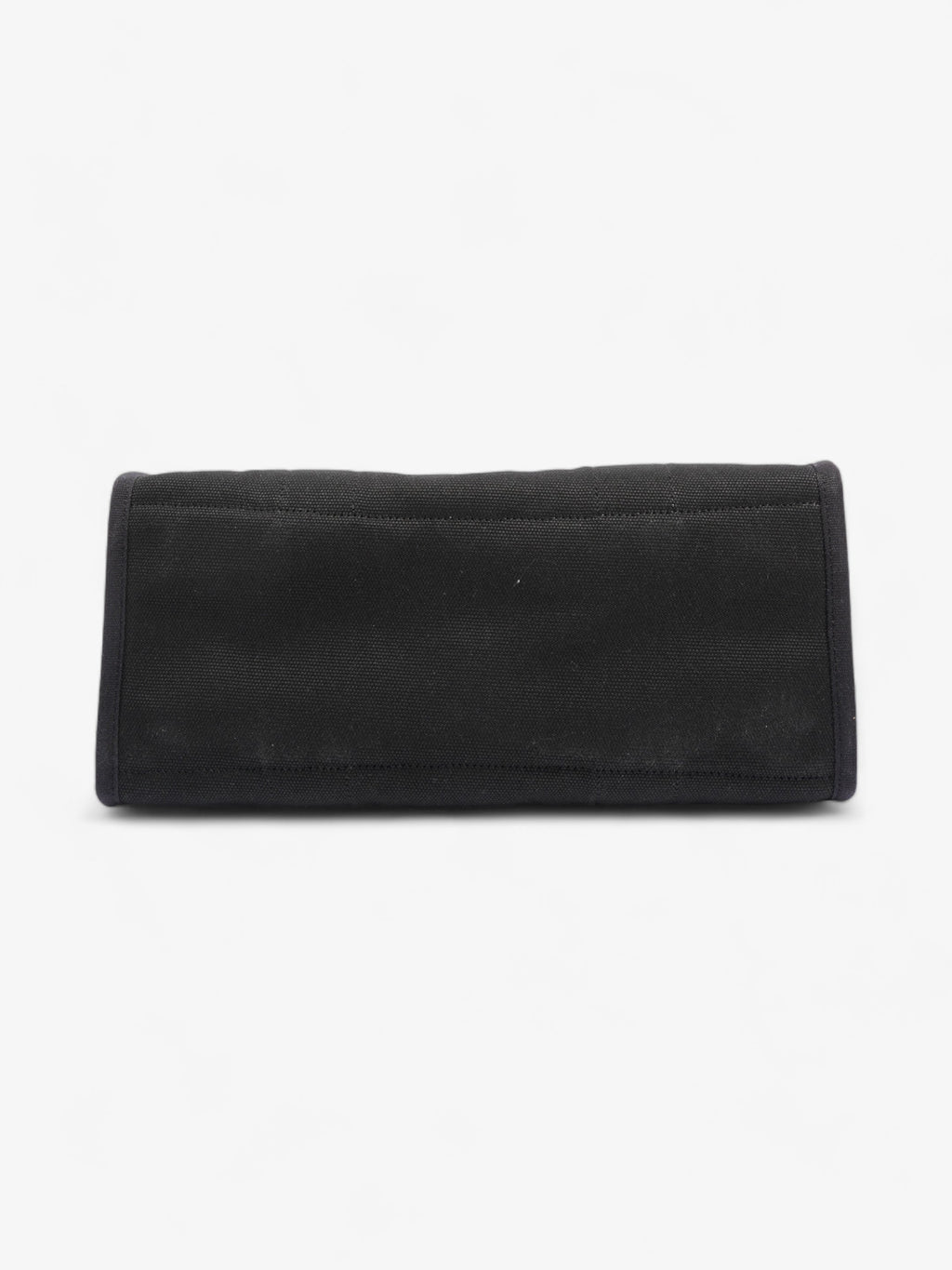 Coach Cargo Tote Black Canvas Medium