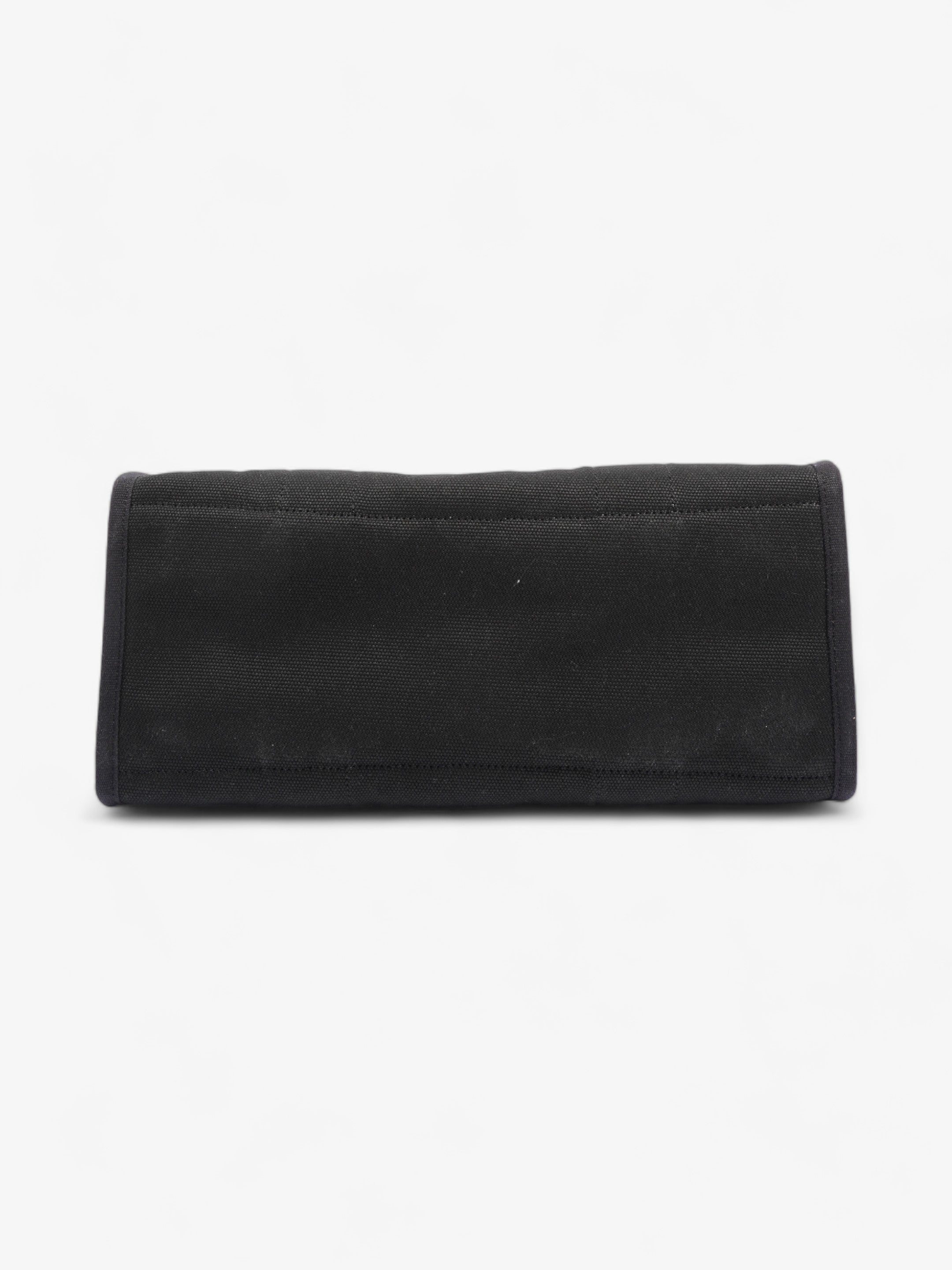 Coach Cargo Tote Black Canvas Medium