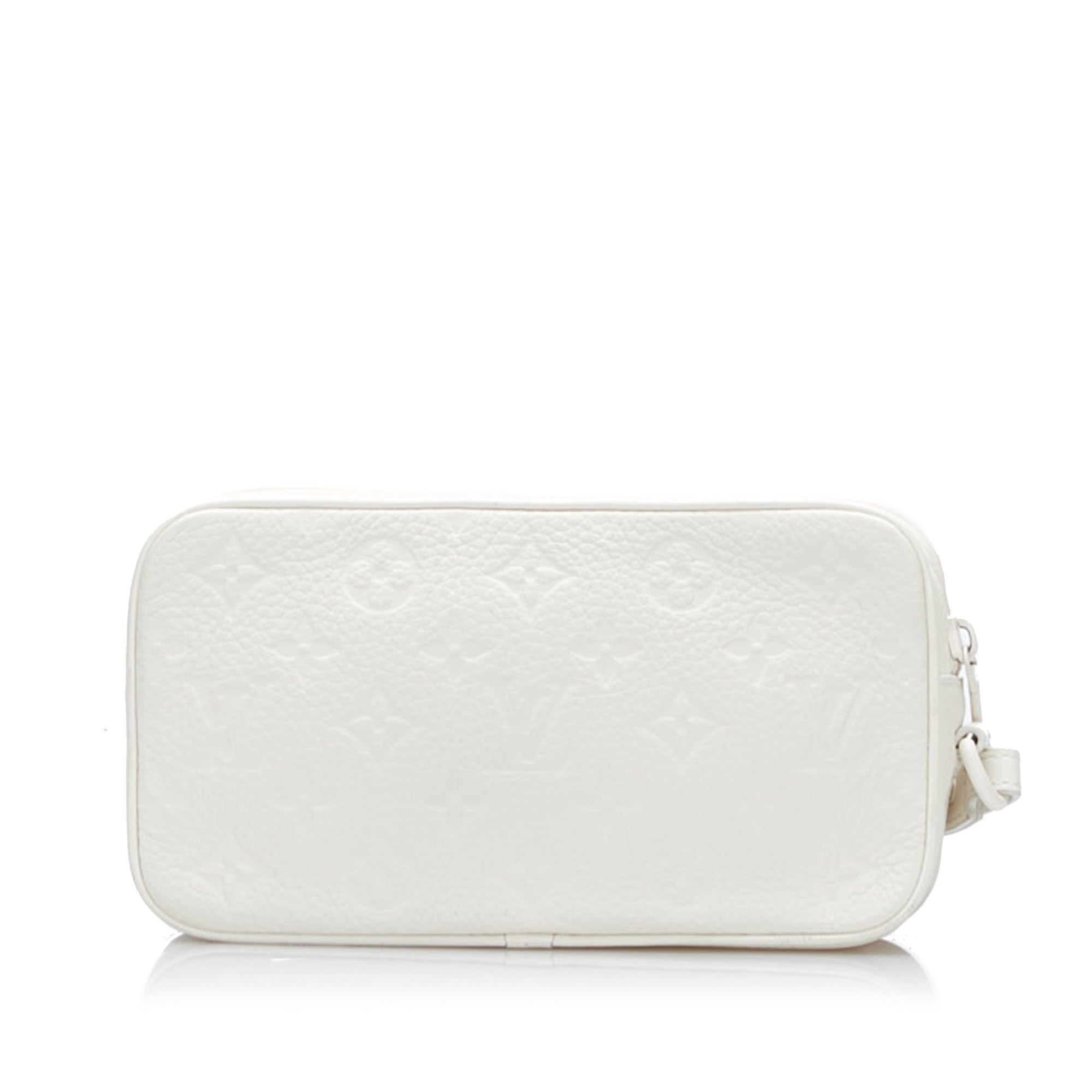 White Louis Vuitton Monogram Taurillon Volga