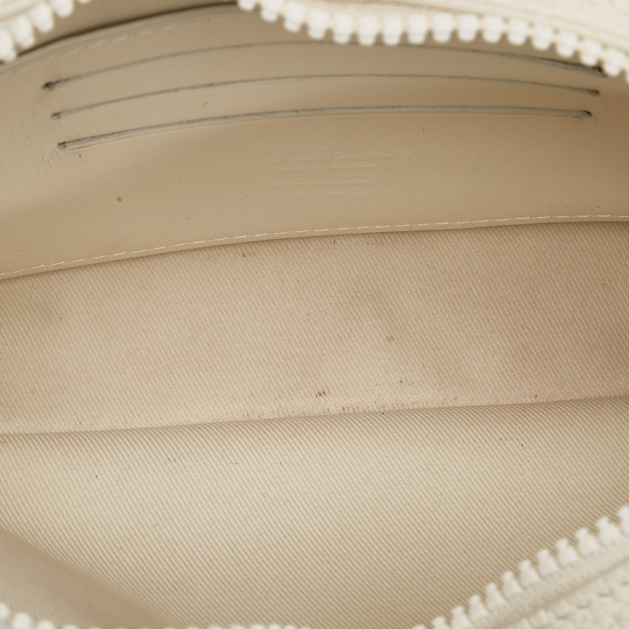White Louis Vuitton Monogram Taurillon Volga