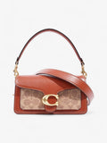 Coach Tabby Rust / Signature Monogram Canvas 20