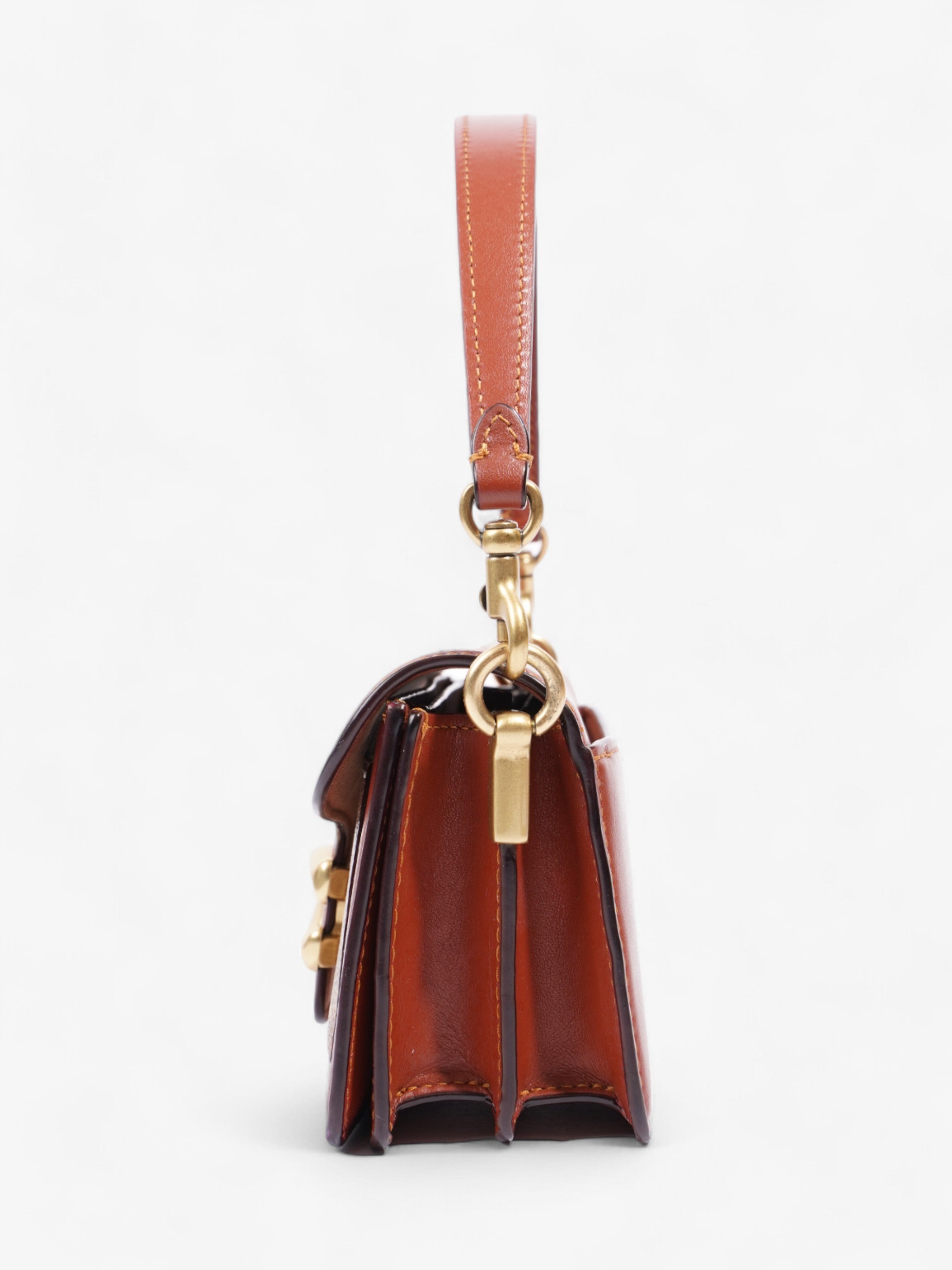 Coach Tabby Rust / Signature Monogram Canvas 20
