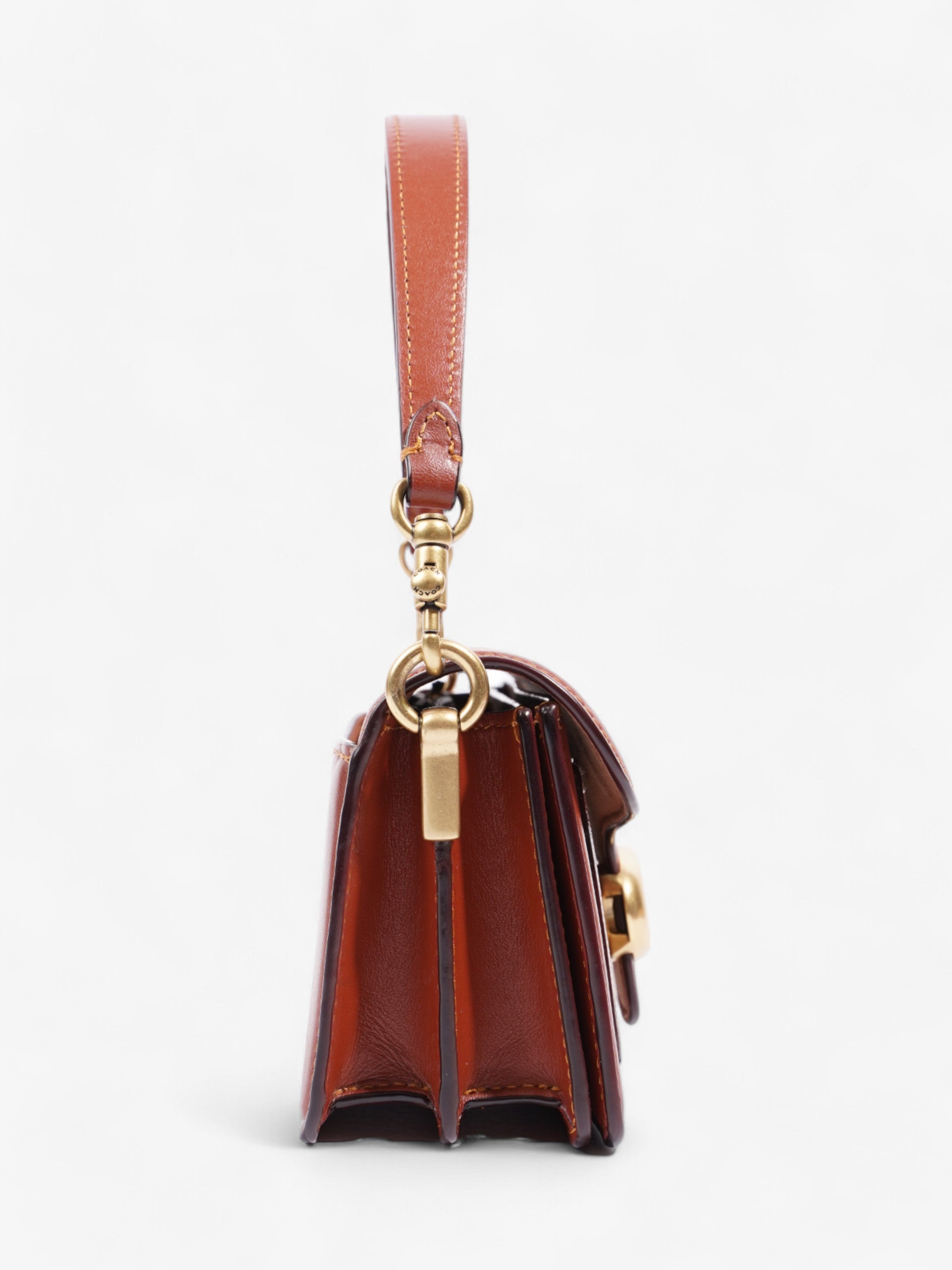 Coach Tabby Rust / Signature Monogram Canvas 20