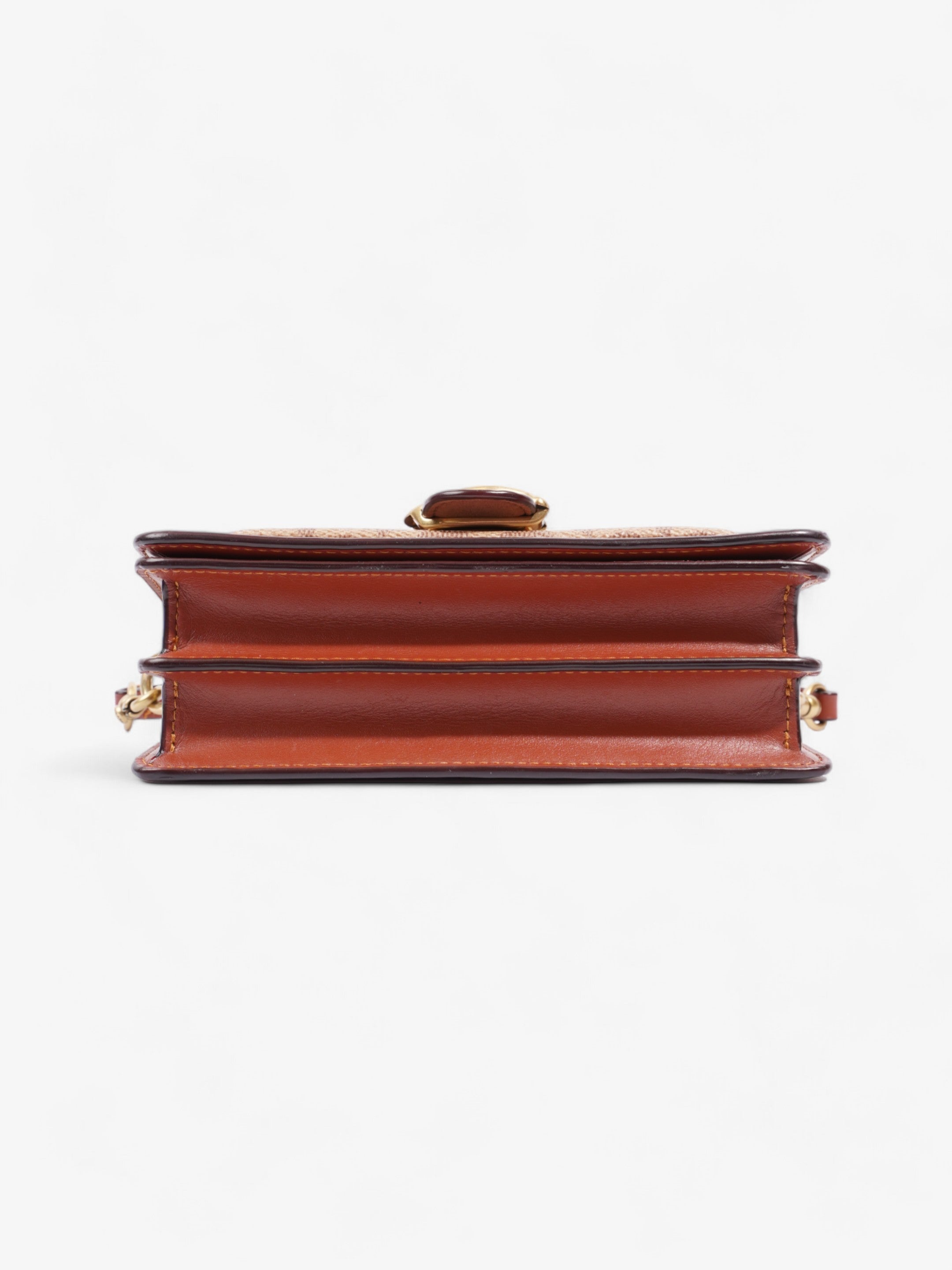 Coach Tabby Rust / Signature Monogram Canvas 20