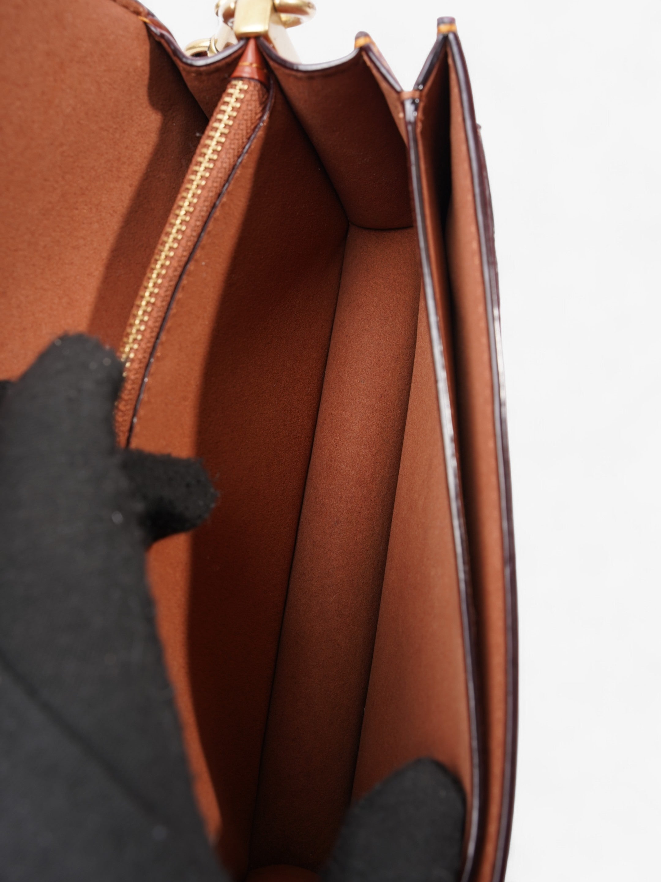 Coach Tabby Rust / Signature Monogram Canvas 20