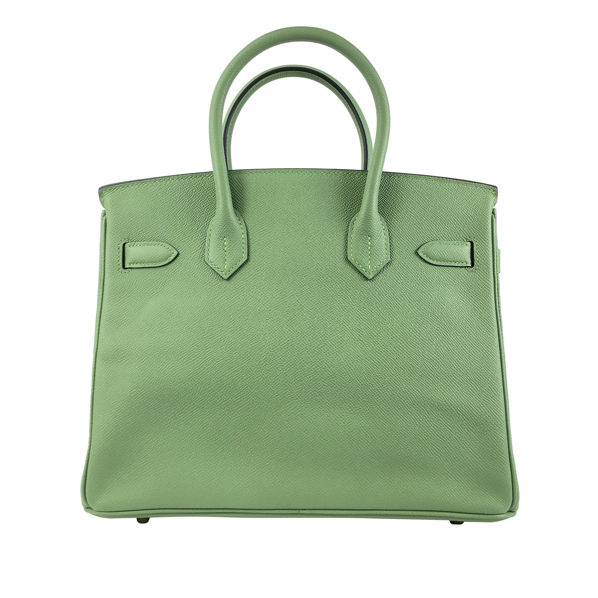 HermÃƒÆ’Ã‚Â¨s Birkin 30 Light Green Epsom Gold