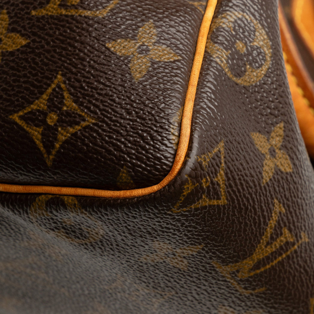 Brown Louis Vuitton Monogram Speedy 25 Boston Bag