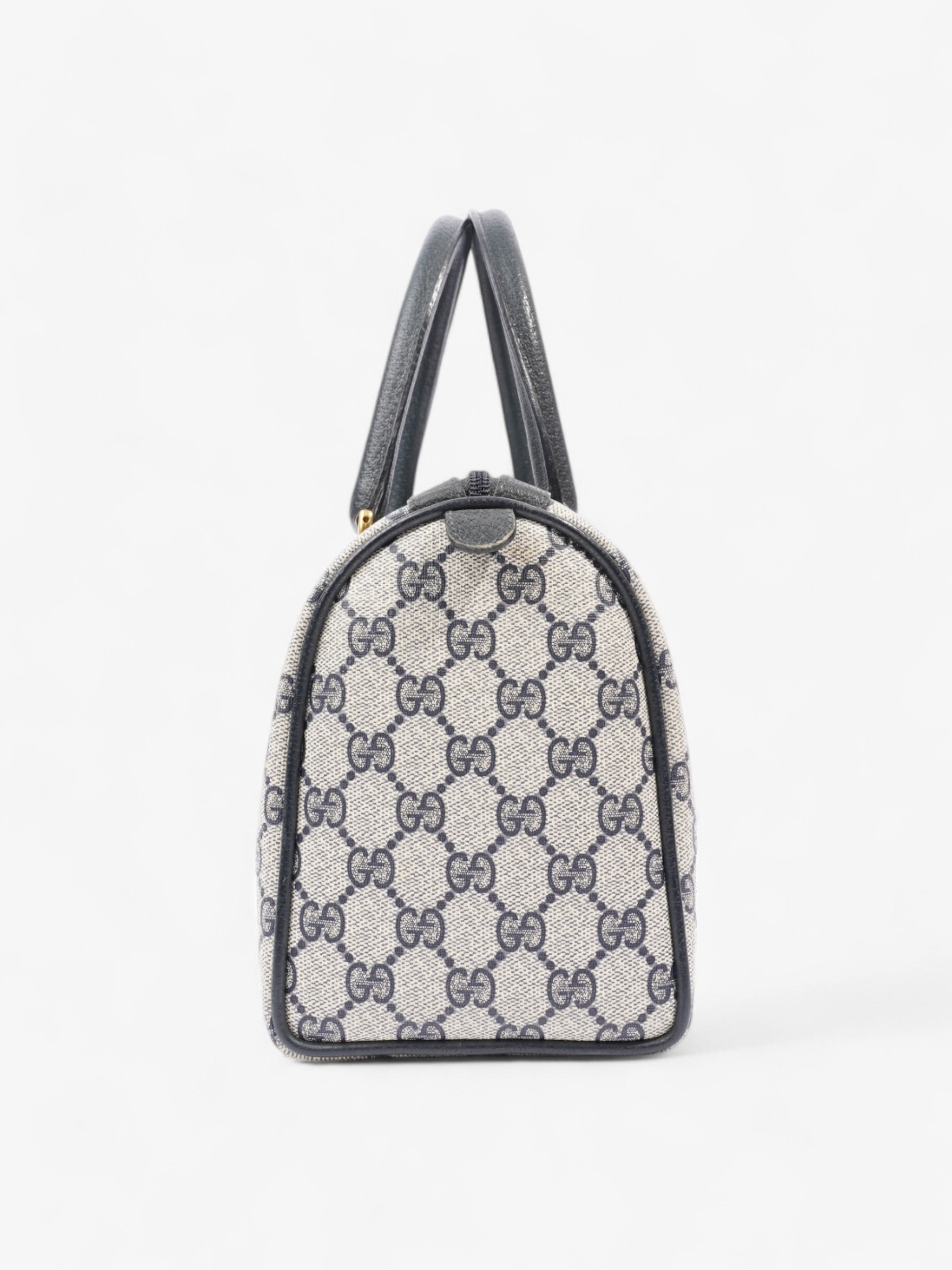 Gucci Vintage Web Doctors Bag GG Supreme / Navy Blue Canvas