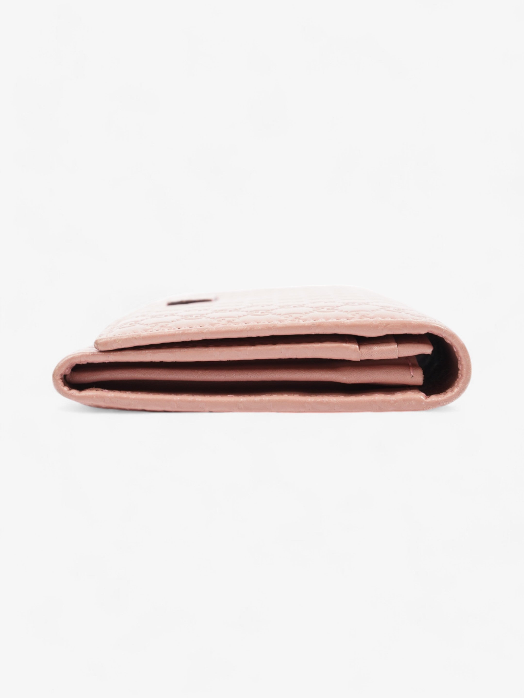 Gucci Continental Flap Wallet Pink Leather