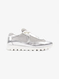 Prada America's Cup Sneakers Silver / Red Mesh EU 38 UK 5