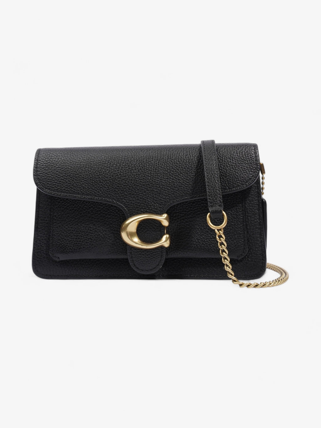 Coach Coach tabby Black Grained Leather 20
