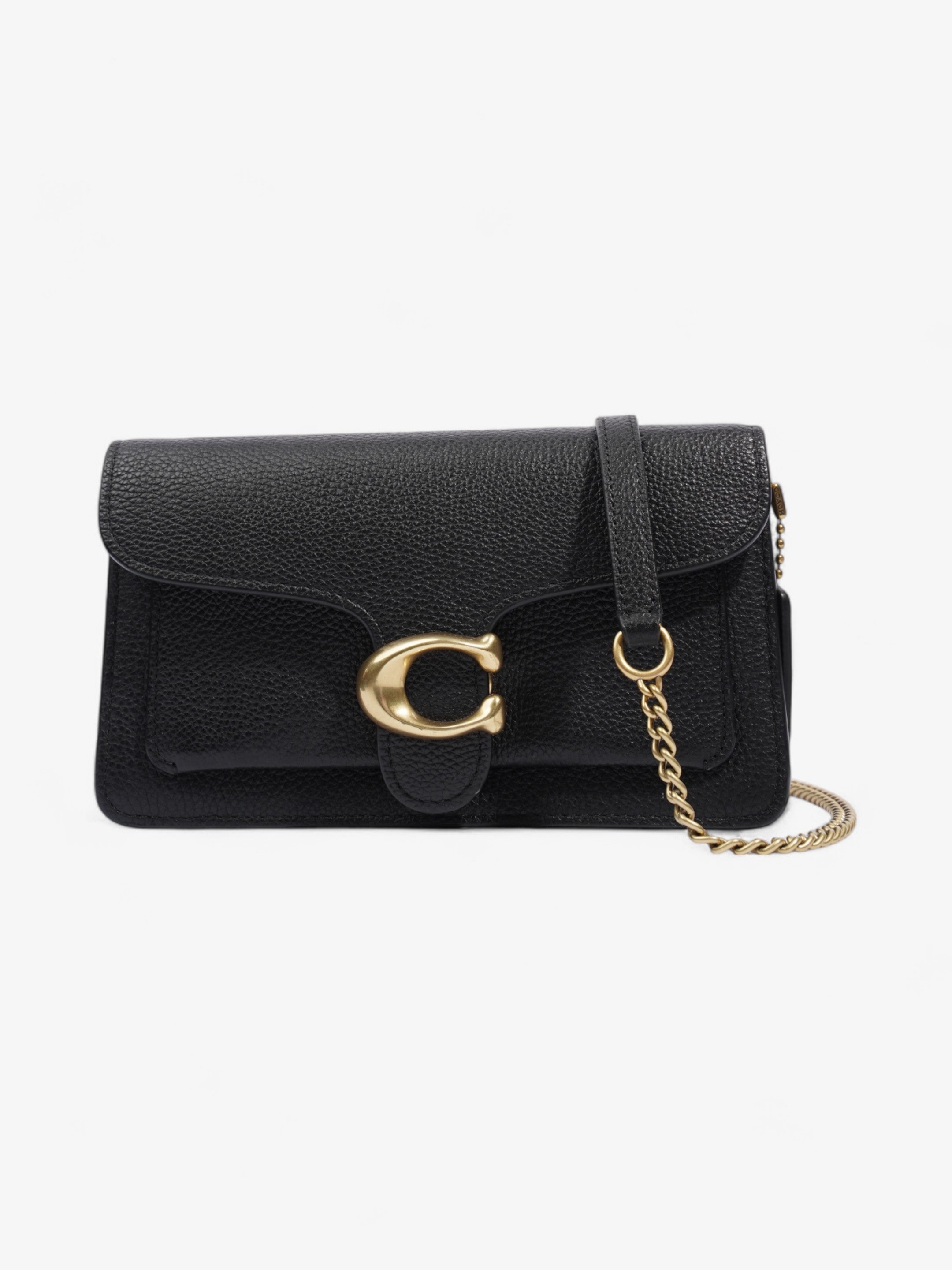 Coach Coach tabby Black Grained Leather 20
