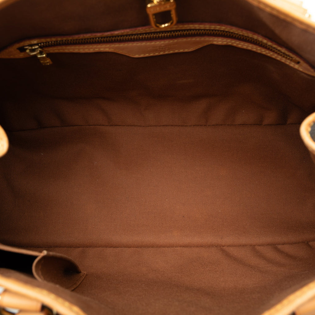 Brown Louis Vuitton Monogram Batignolles Horizontal Tote Bag