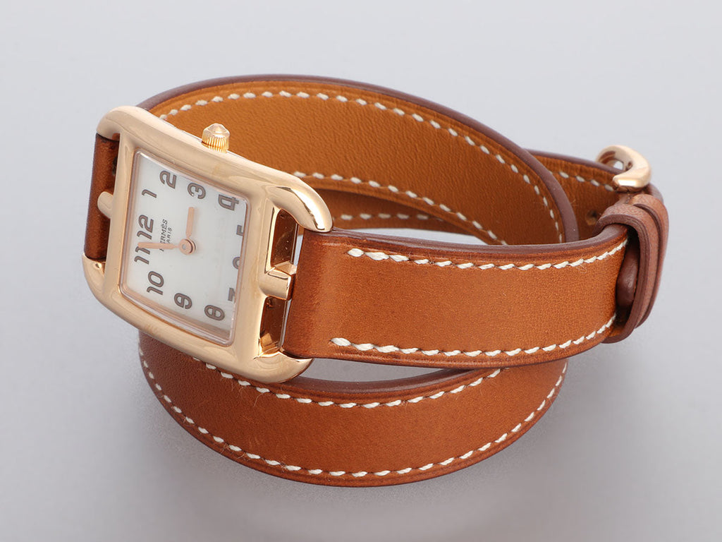 HermÃ¨s 18K Rose Gold Ladies Cape Cod Watch