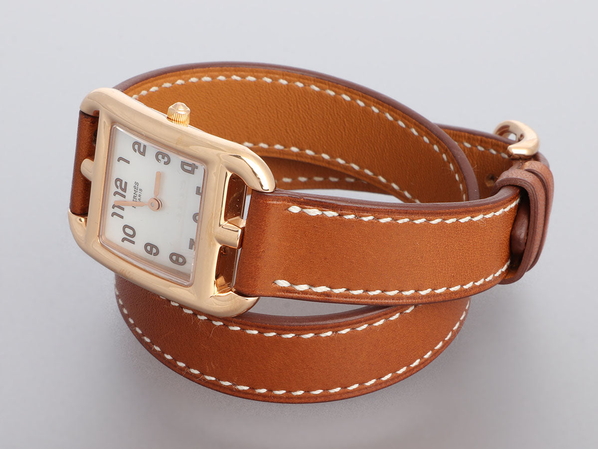 HermÃ¨s 18K Rose Gold Ladies Cape Cod Watch
