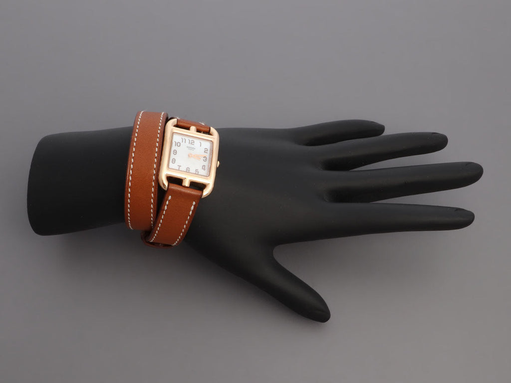 HermÃ¨s 18K Rose Gold Ladies Cape Cod Watch