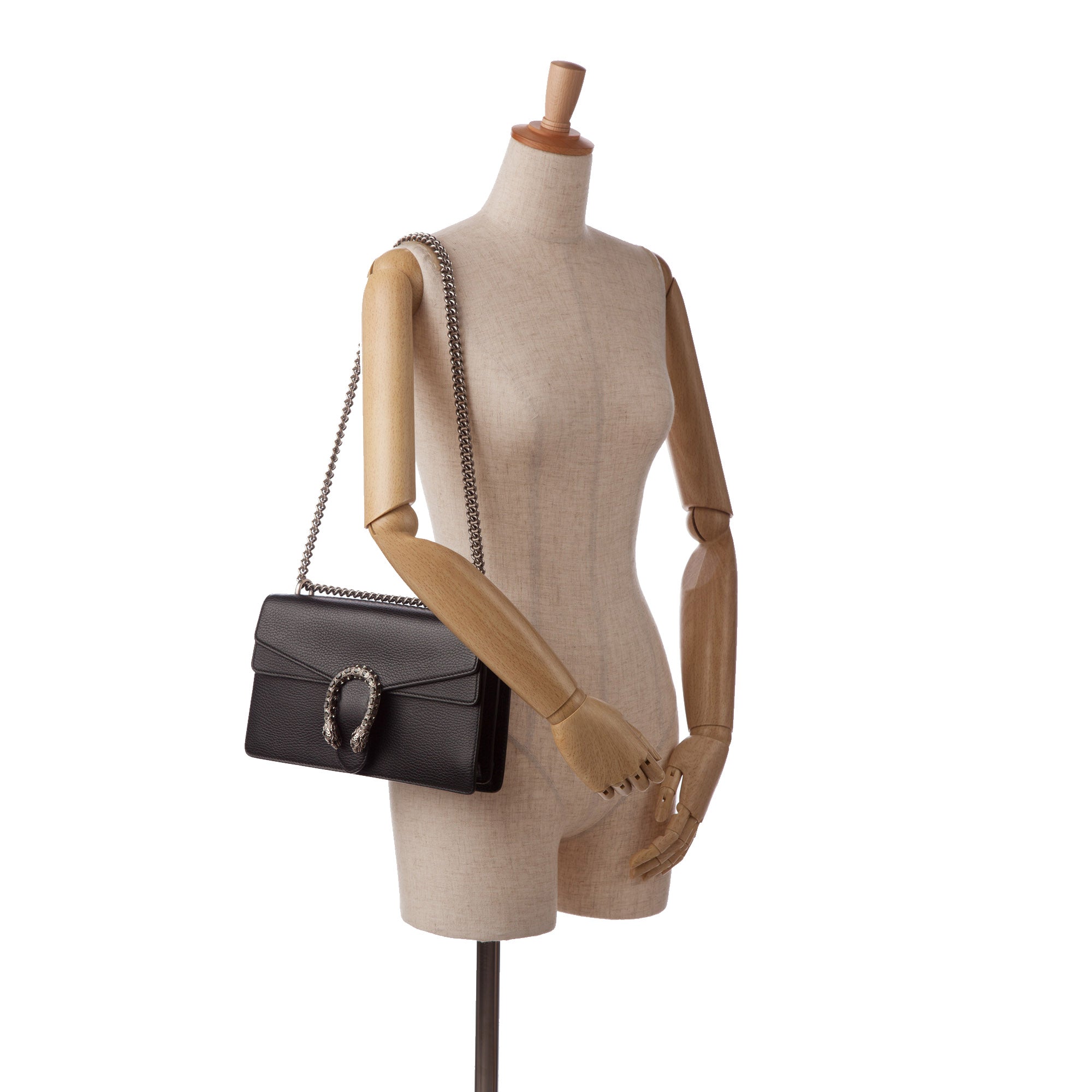 Gucci Dionysus Small Black Leather