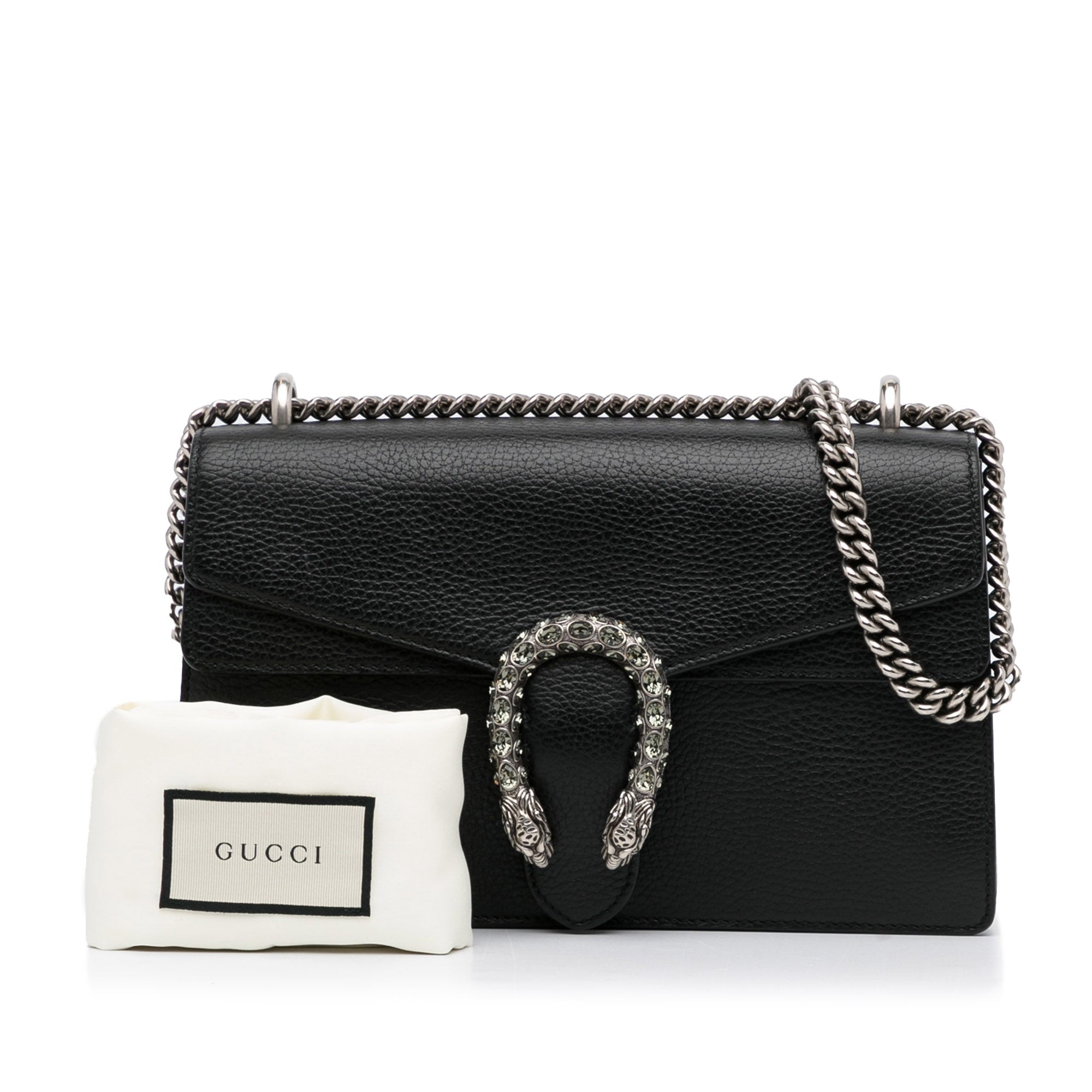 Gucci Dionysus Small Black Leather