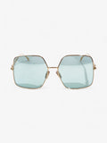 Fendi Aviator Sunglasses Gold Base Metal 145mm