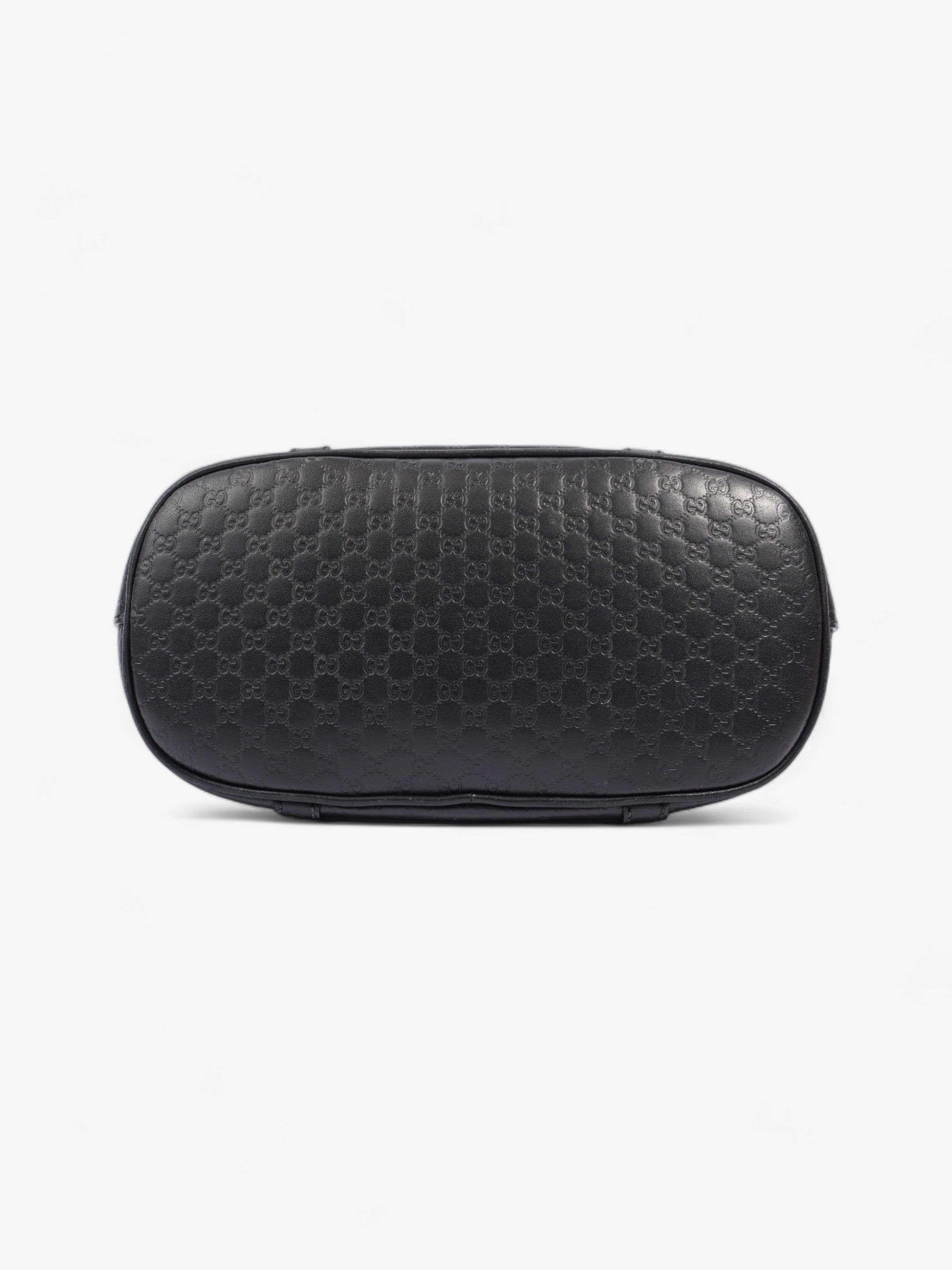 Gucci Mini Dome Black Microguccissima Empreinte Leather