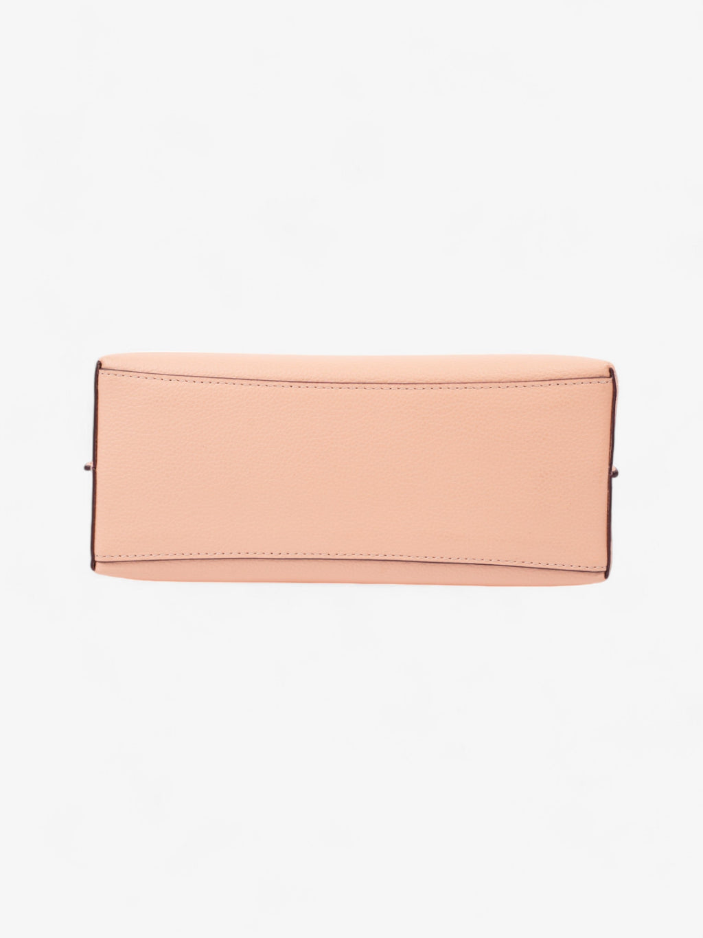 Coach Mollie Tote Pink Nude Grained Leather 25