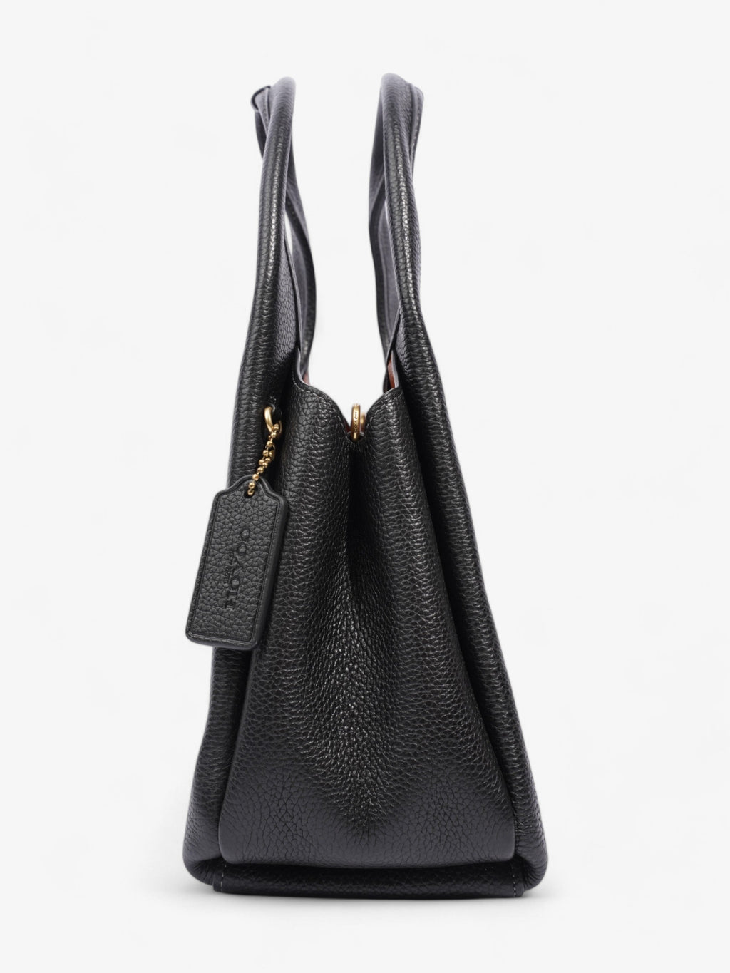 Coach Lana Black Grained Leather 23