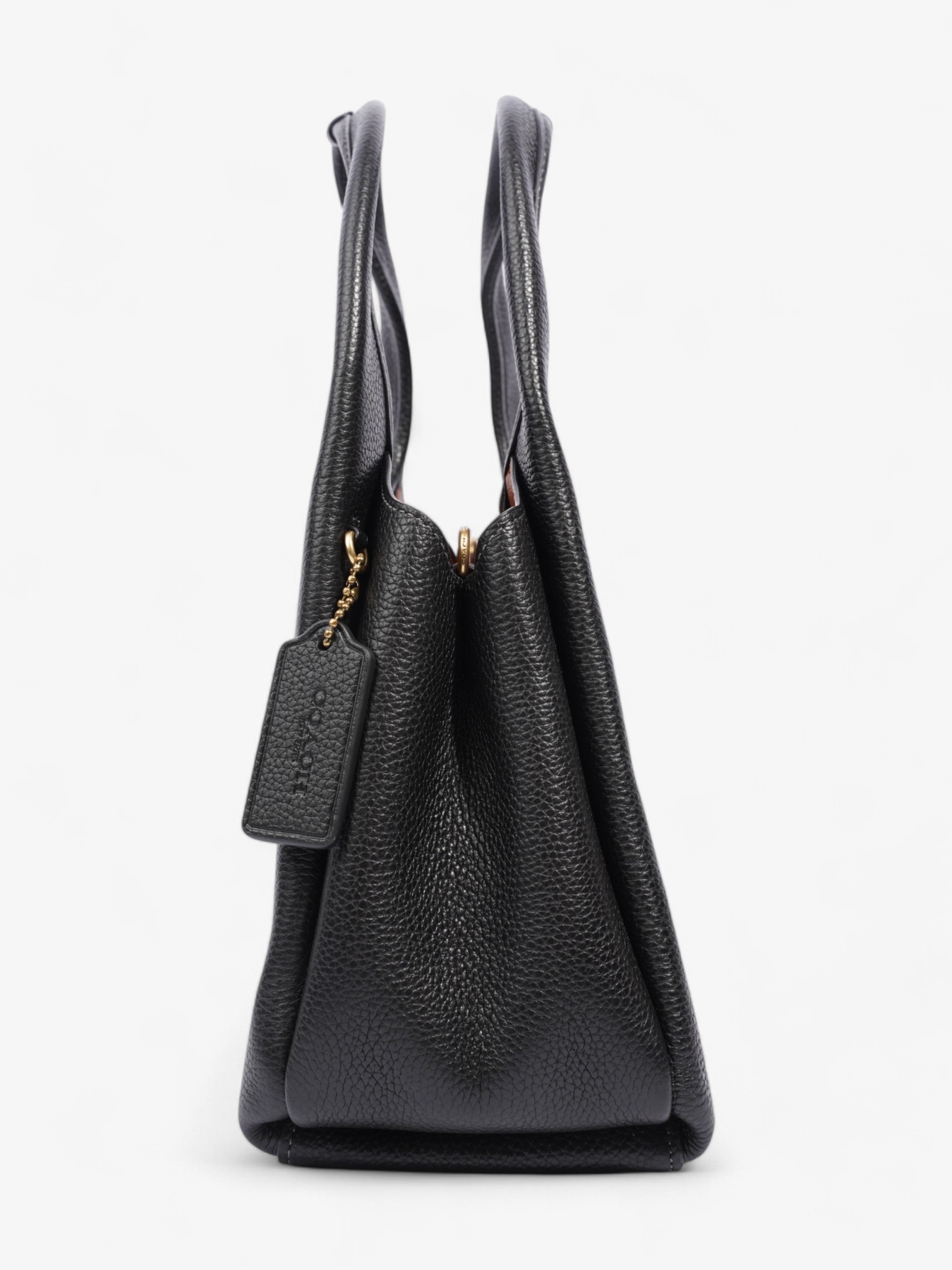 Coach Lana Black Grained Leather 23