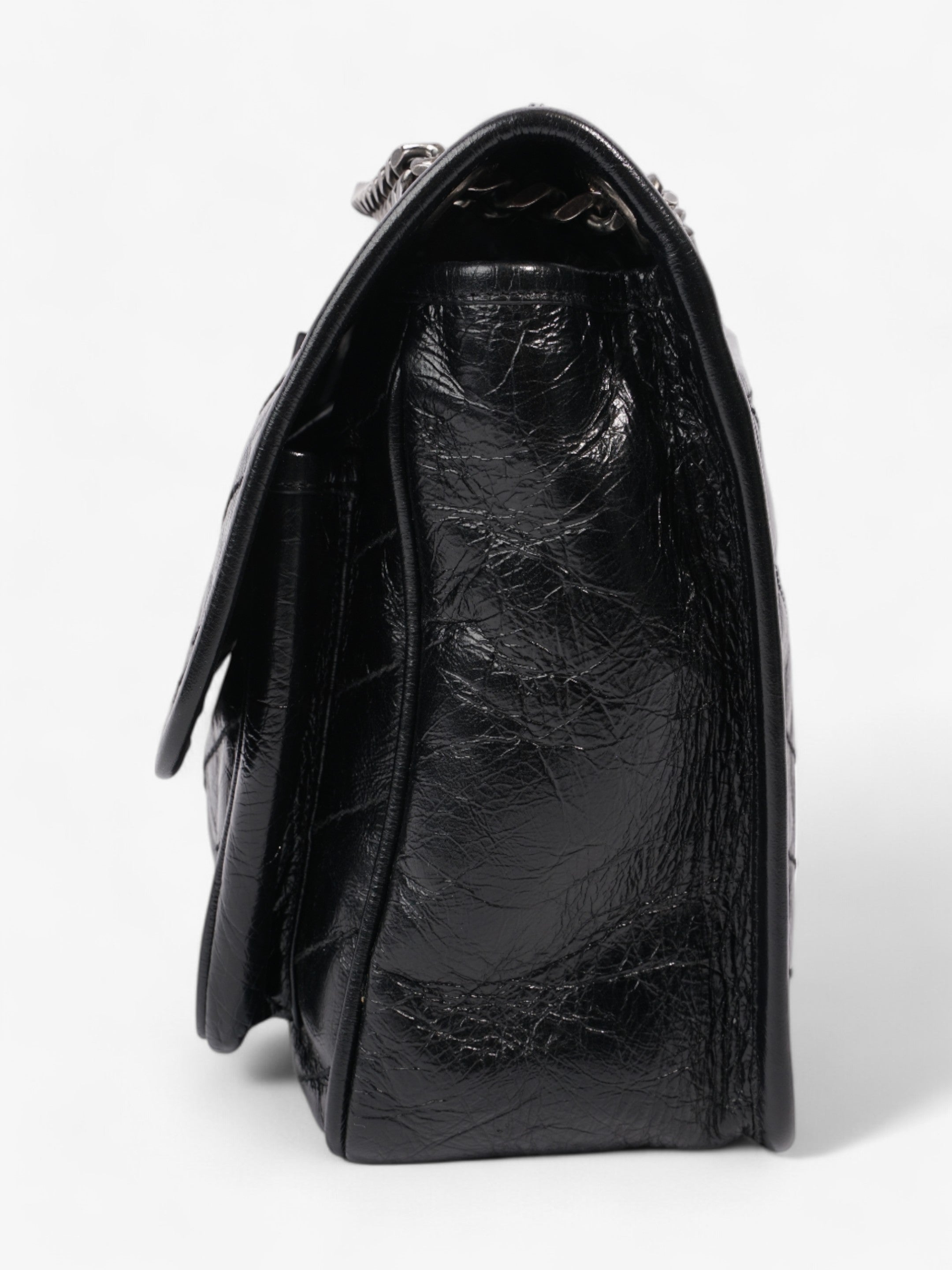 Saint Laurent Niki Black Calfskin Leather Large
