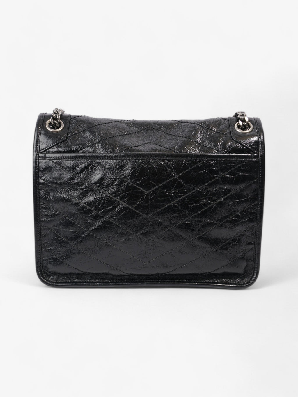 Saint Laurent Niki Black Calfskin Leather Large