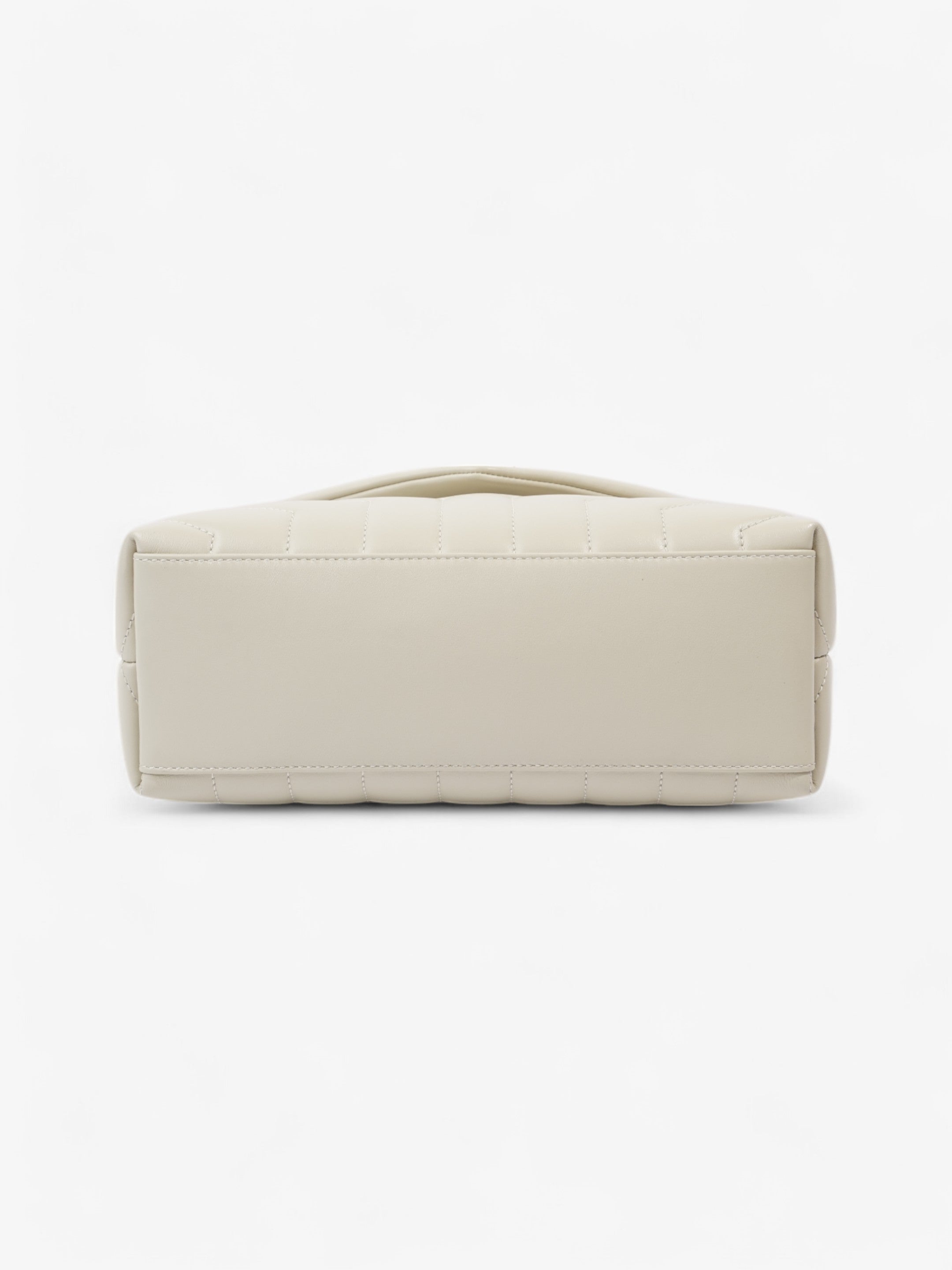 Saint Laurent Lou Lou Cream Calfskin Leather Small