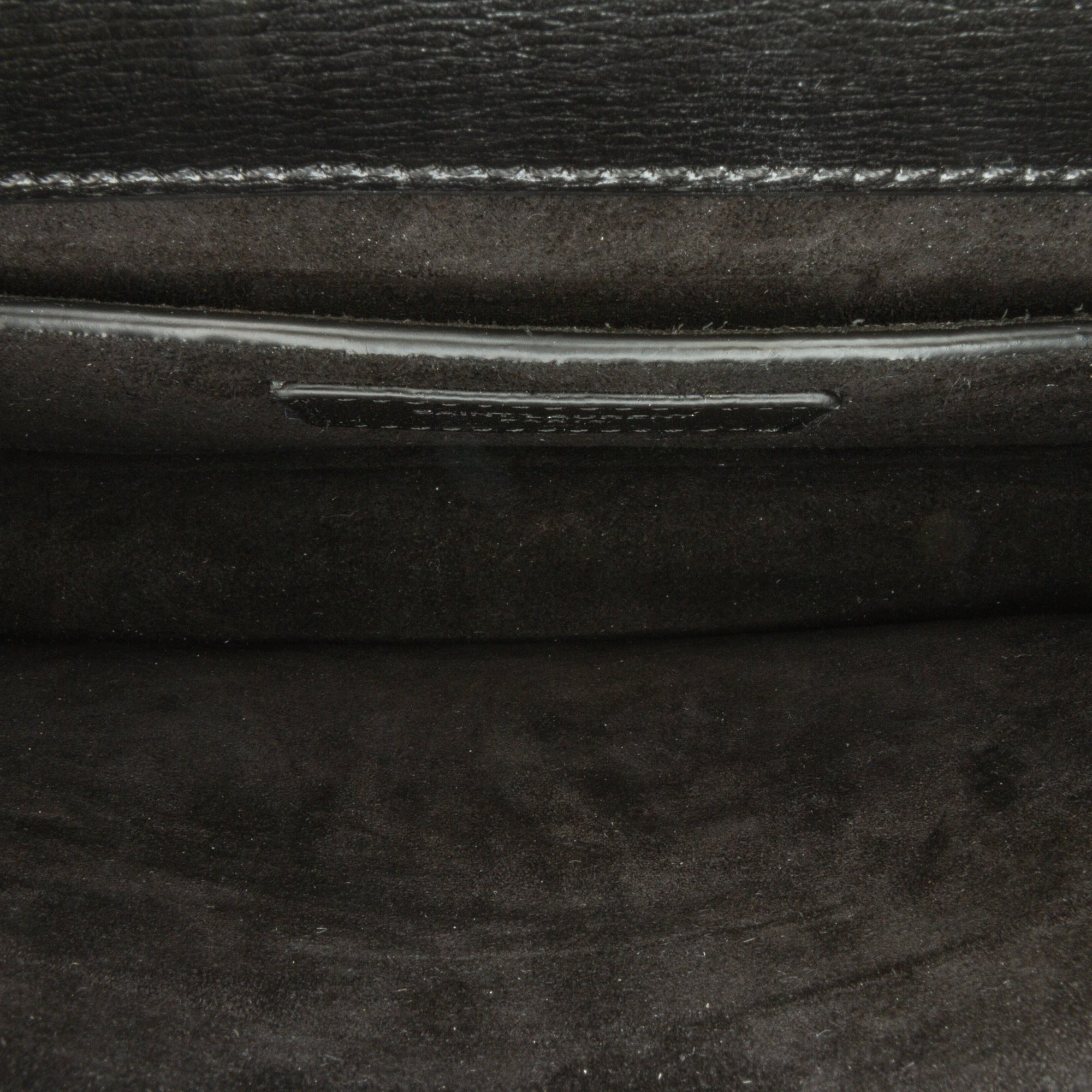 Yves Saint Laurent Sunset Medium Black Calfskin