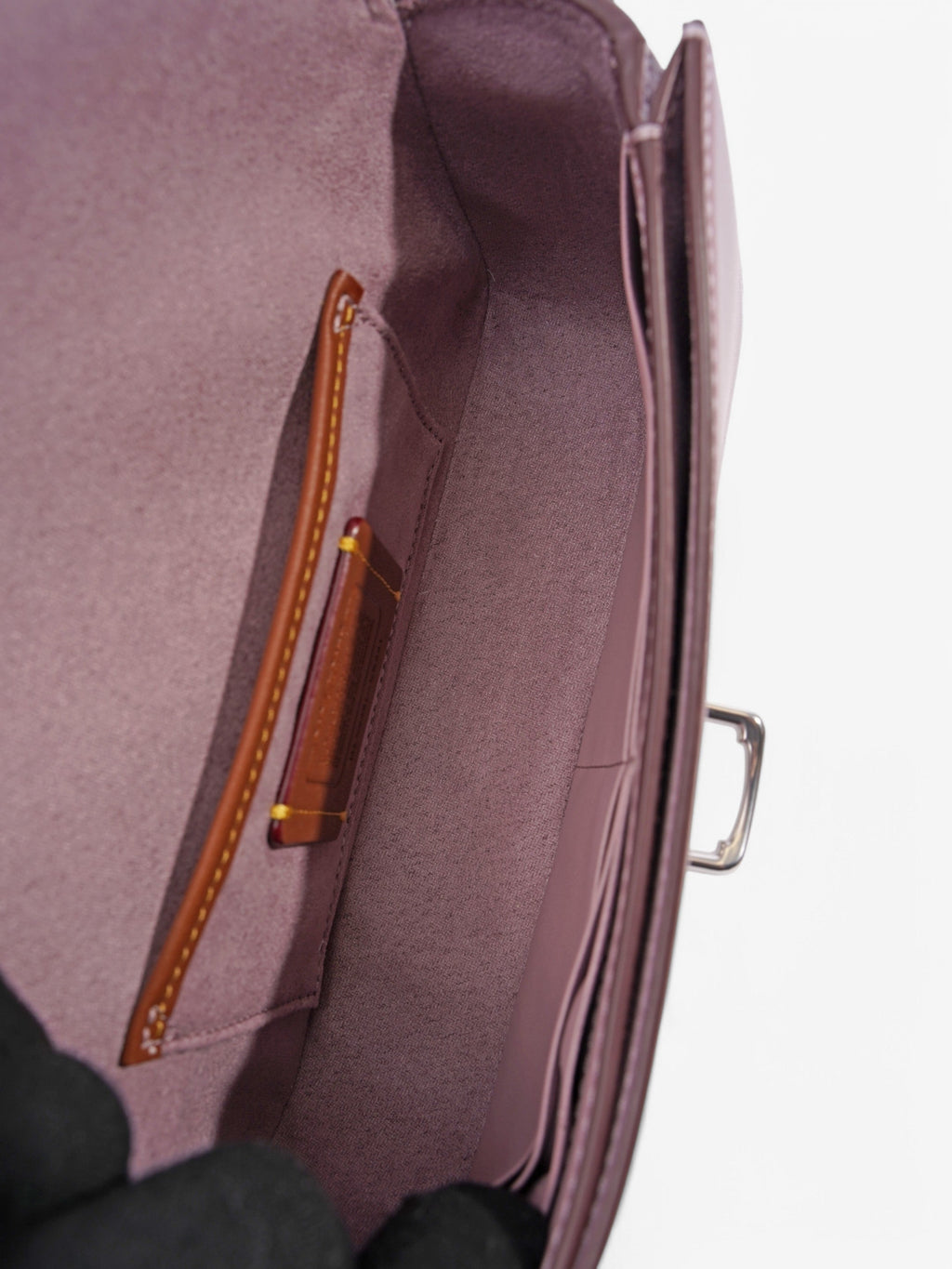 Coach Studio Baguette Lilac Leather 20