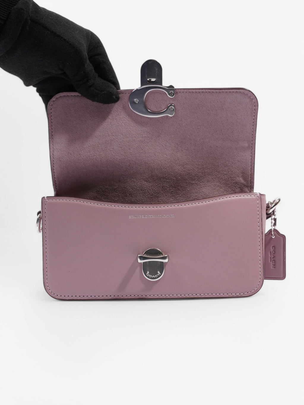 Coach Studio Baguette Lilac Leather 20