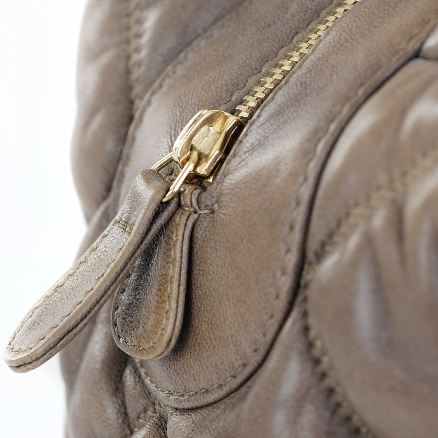 2006 Quilted Bubble Bowler Bag