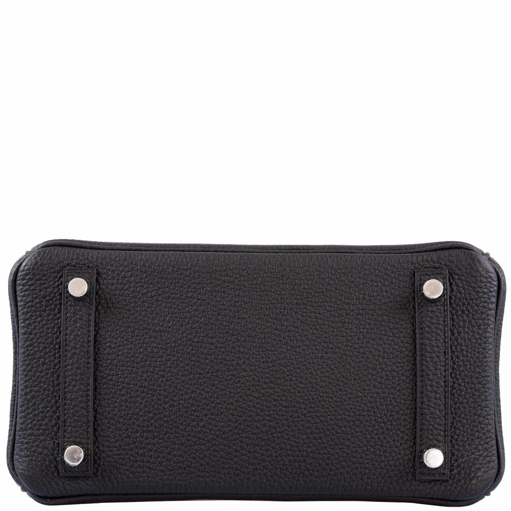 HermÃƒÆ’Ã‚Â¨s Birkin 25 Black Togo Palladium Hardware