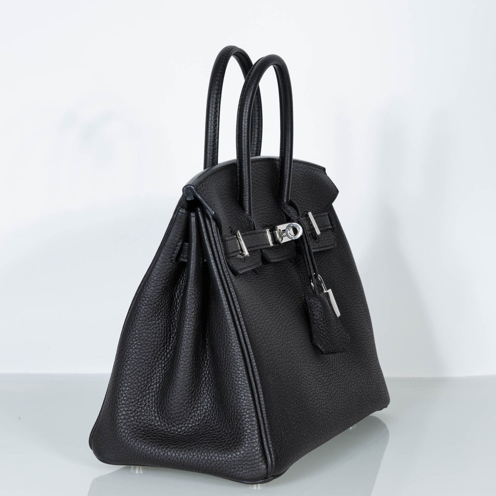 HermÃƒÆ’Ã‚Â¨s Birkin 25 Black Togo with Palladium Hardware