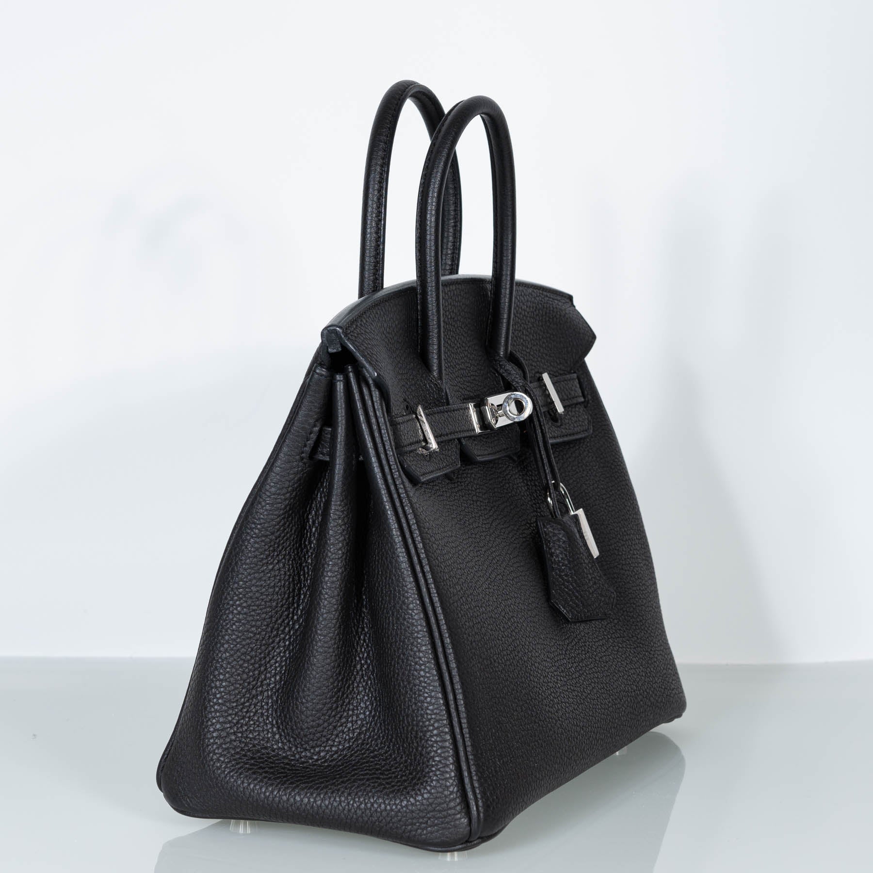 HermÃƒÆ’Ã‚Â¨s Birkin 25 Black Togo with Palladium Hardware