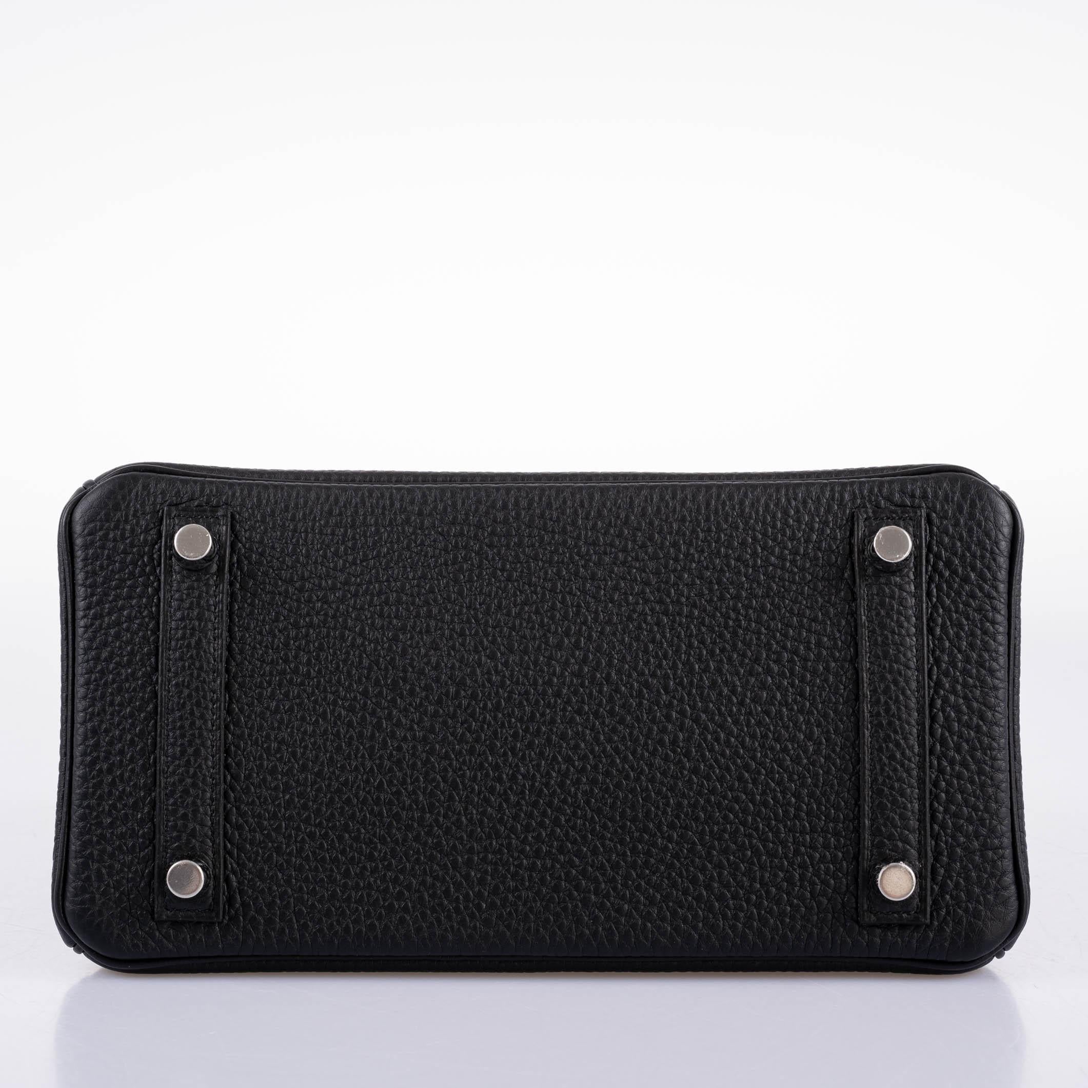 HermÃƒÆ’Ã‚Â¨s Birkin 25 Black Togo with Palladium Hardware - 2021, Z