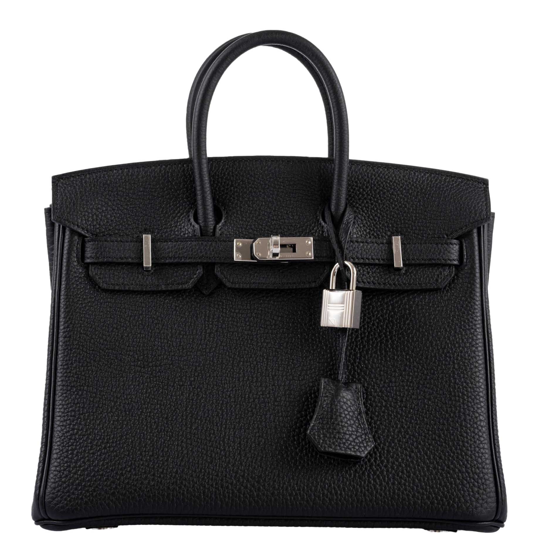 HermÃƒÆ’Ã‚Â¨s Birkin 25 Black Togo with Palladium Hardware - 2021, Z