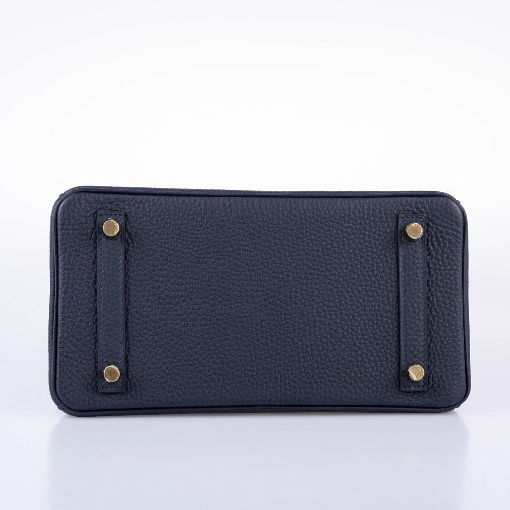 HermÃƒÆ’Ã‚Â¨s Birkin 25 Bleu Nuit Togo with Gold Hardware - 2020, Y
