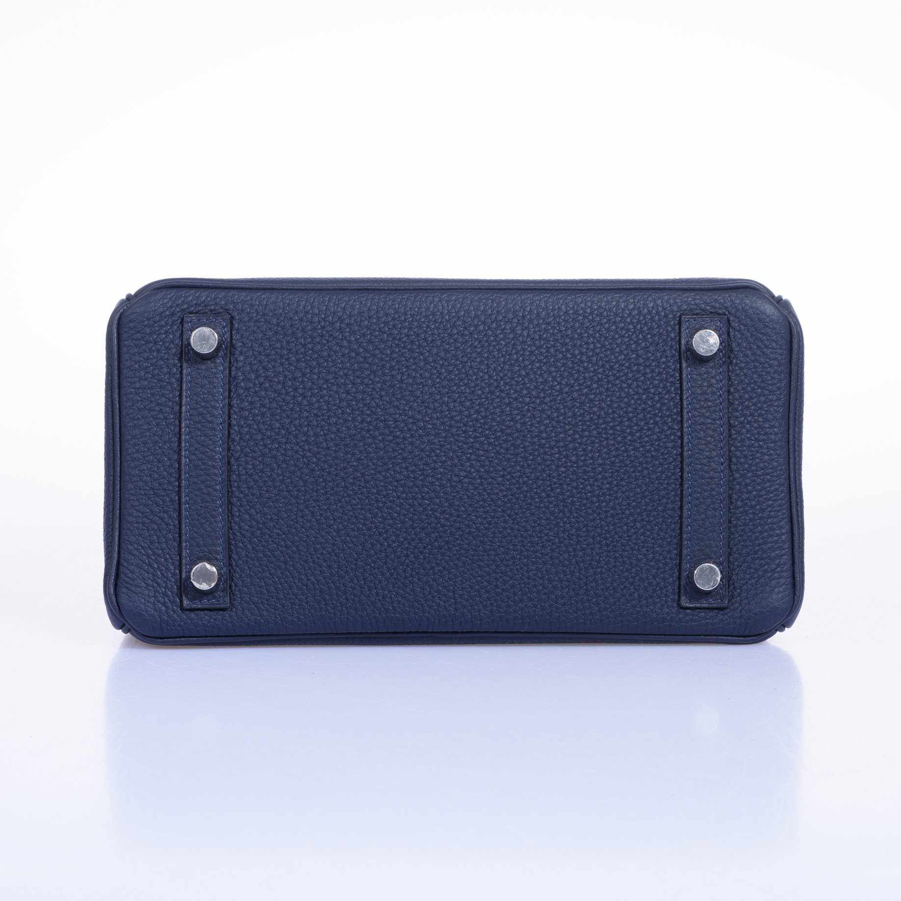 HermÃƒÆ’Ã‚Â¨s Birkin 25 Blue Indigo Togo Palladium Hardware