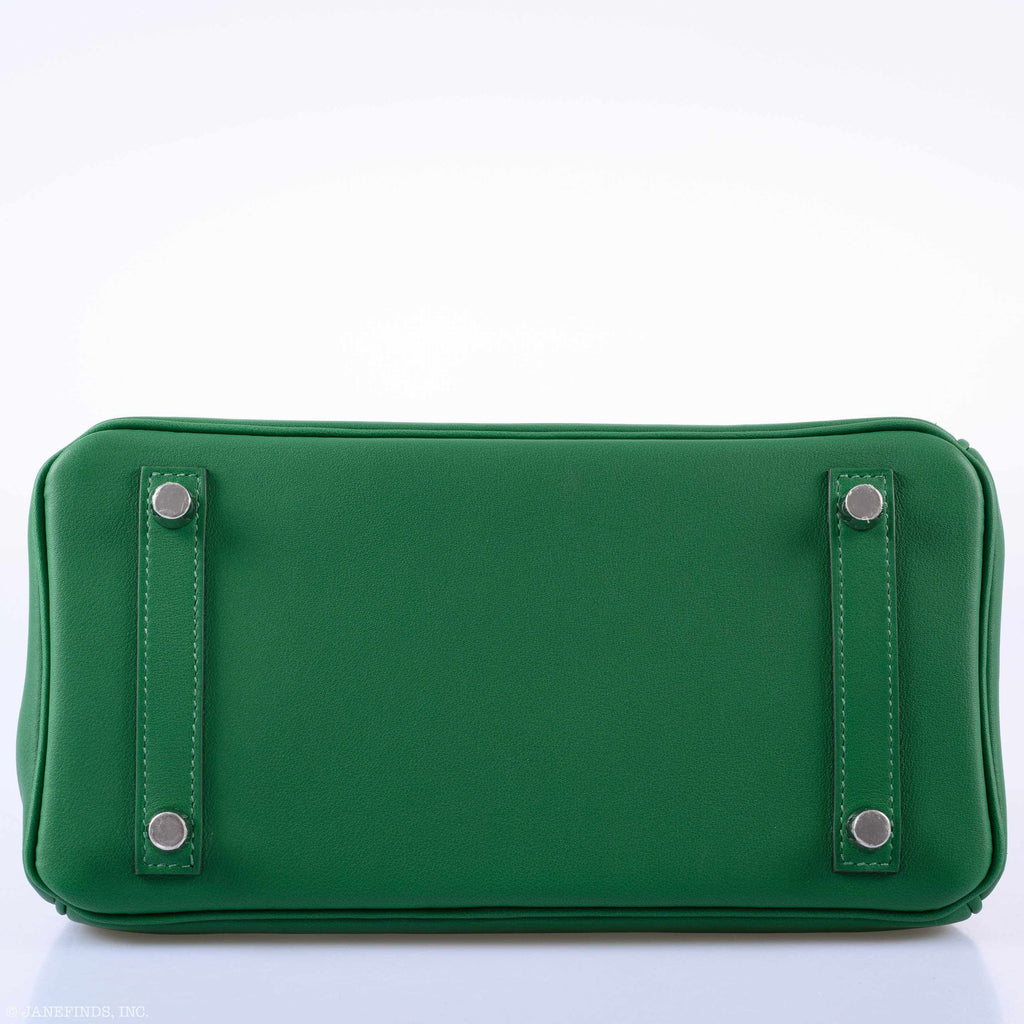 HermÃƒÆ’Ã‚Â¨s Birkin 25 Cactus Swift Leather Palladium Hardware - 2019, D