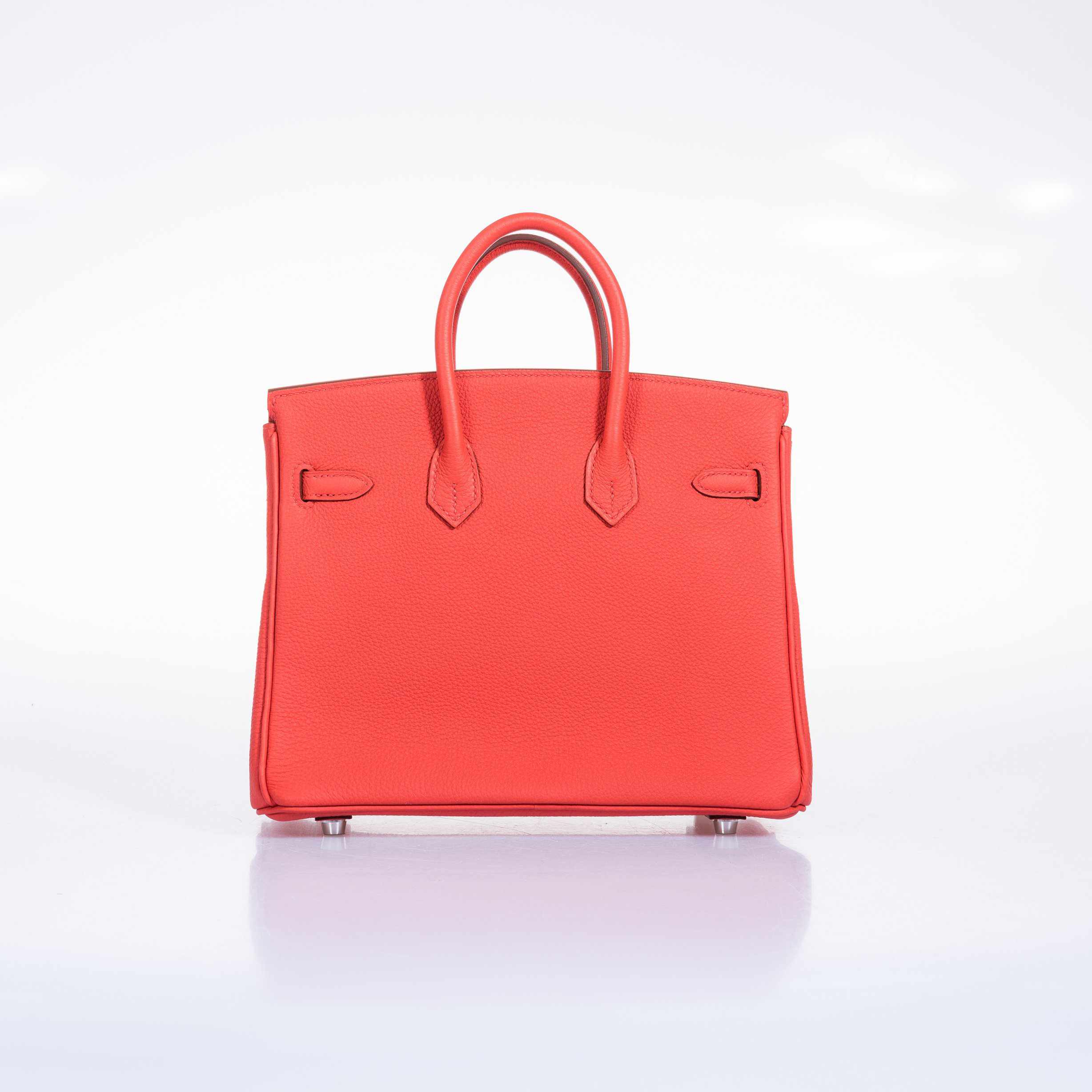 HermÃƒÆ’Ã‚Â¨s Birkin 25 Capucine Togo Palladium Hardware