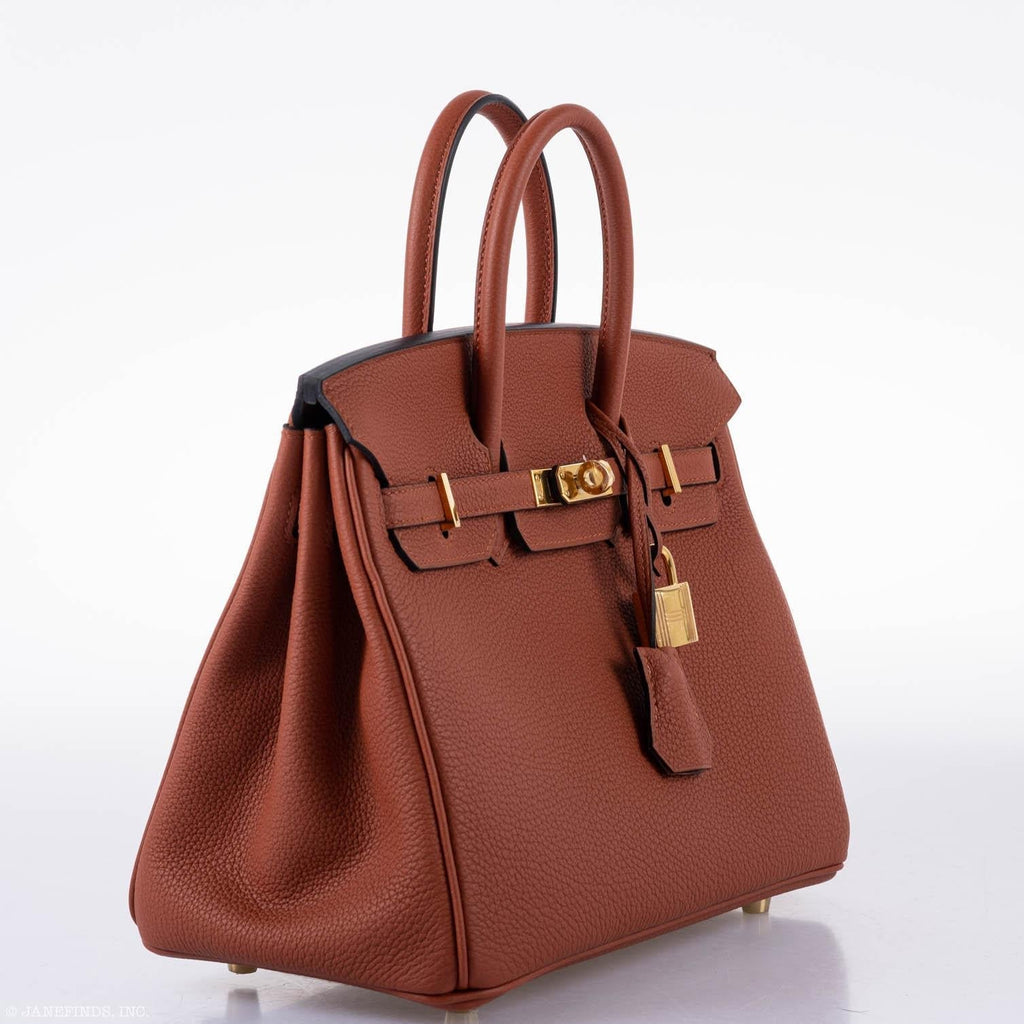 HermÃƒÆ’Ã‚Â¨s Birkin 25 Cuivre Togo Leather Gold Hardware - 2016, X