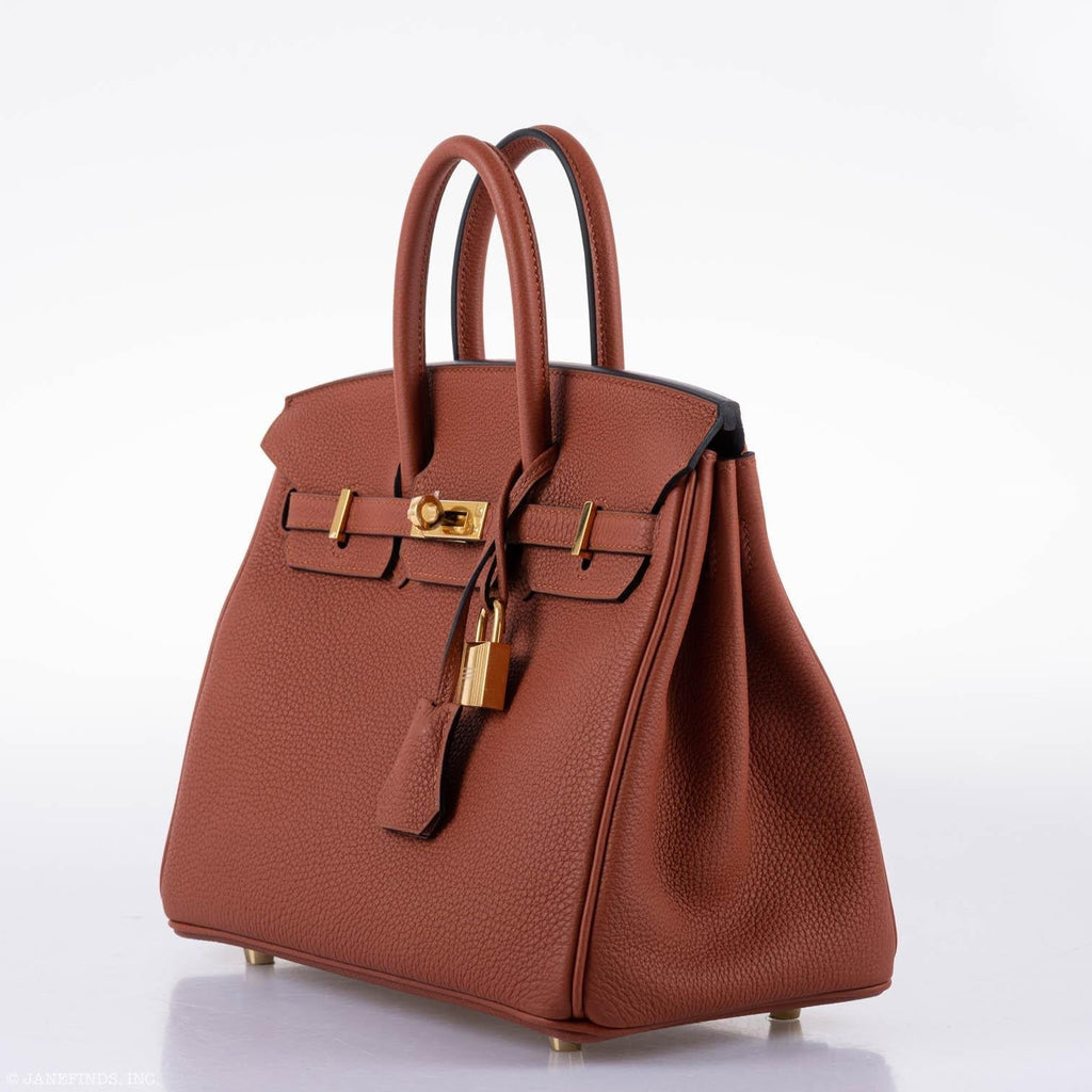 HermÃƒÆ’Ã‚Â¨s Birkin 25 Cuivre Togo Leather Gold Hardware - 2016, X