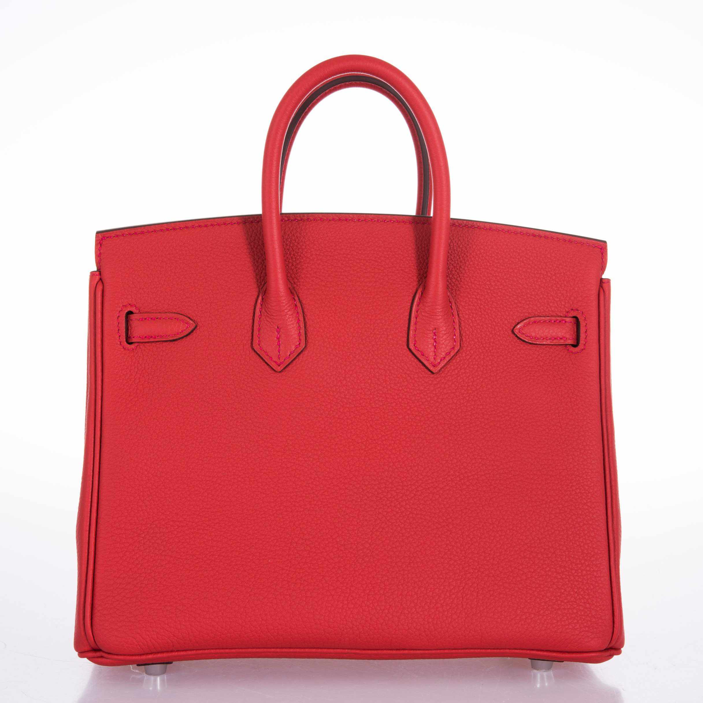 HermÃƒÆ’Ã‚Â¨s Birkin 25Ãƒâ€šÃ‚Â Geranium Togo Palladium Hardware