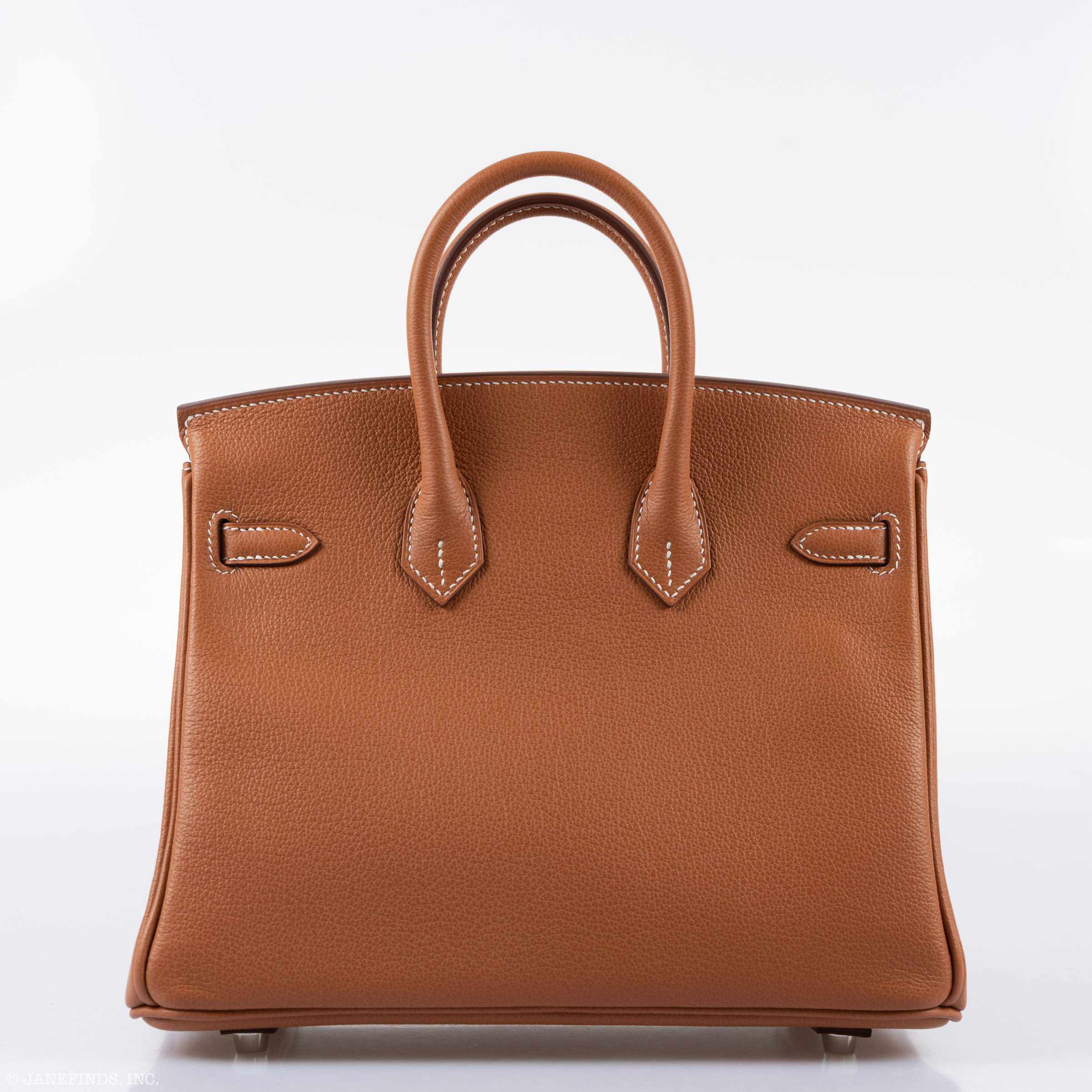 HermÃƒÆ’Ã‚Â¨s Birkin 25 Gold Taurillon Novillo Palladium Hardware